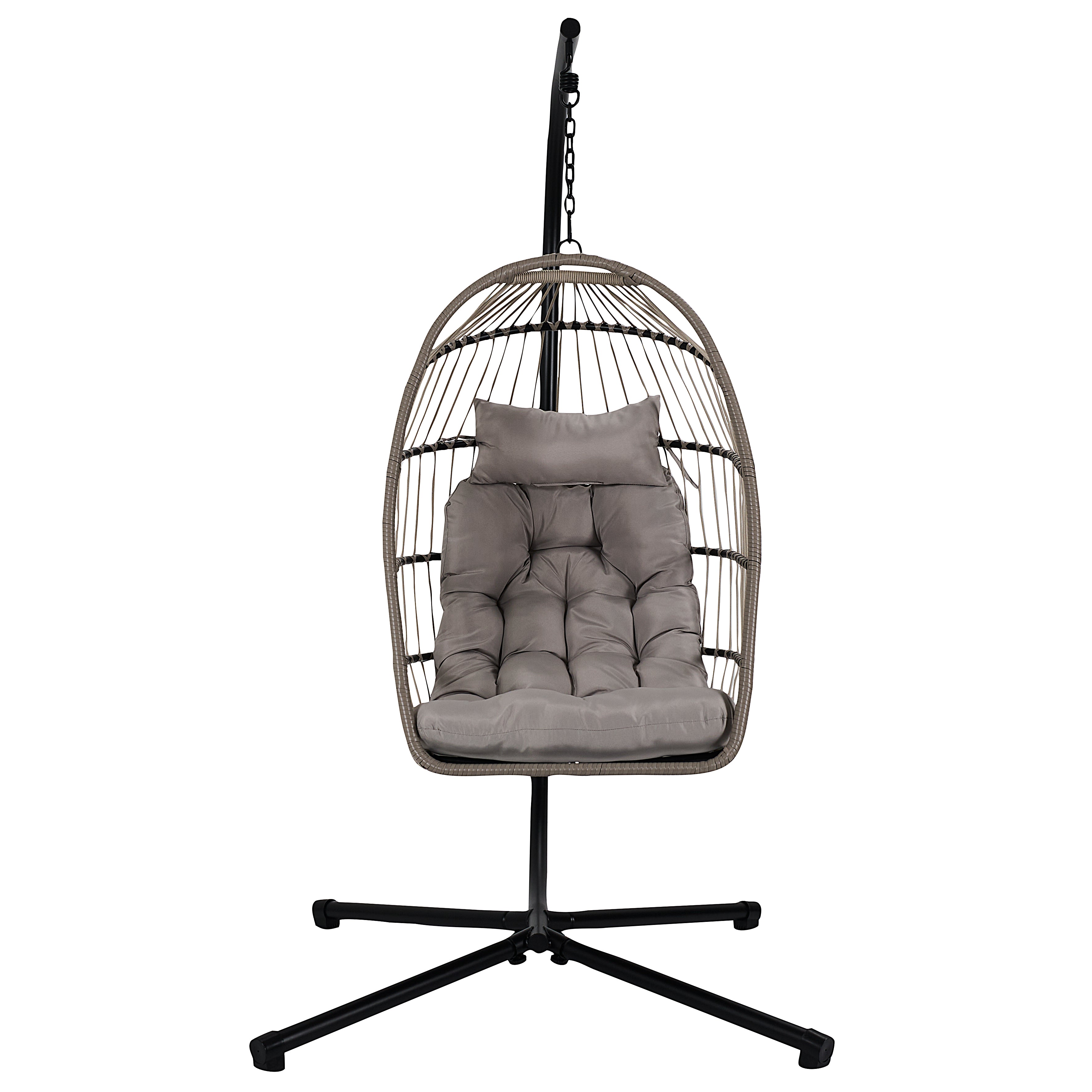 FAUTEUIL SUSPENDU HANOI GRIS