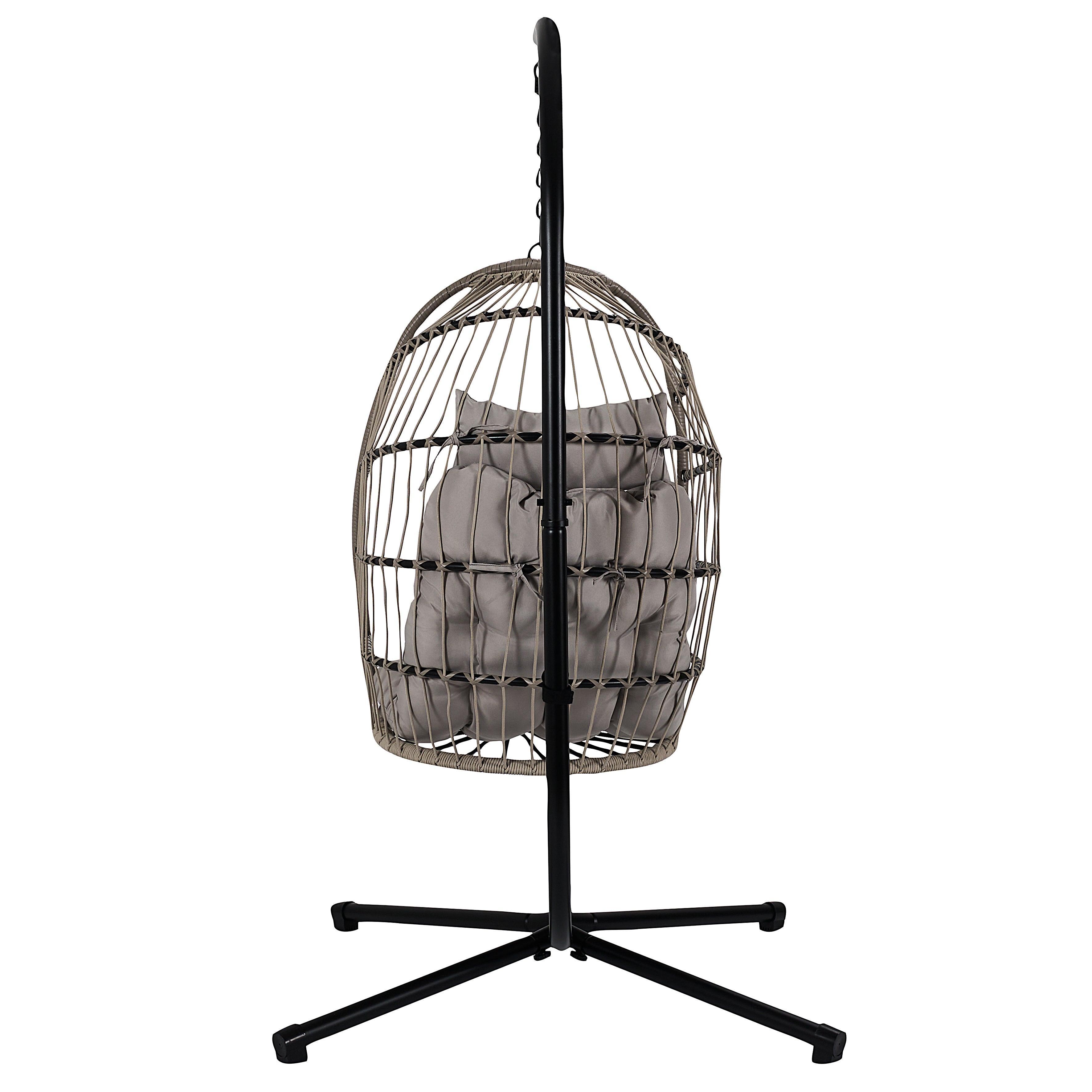 FAUTEUIL SUSPENDU HANOI GRIS