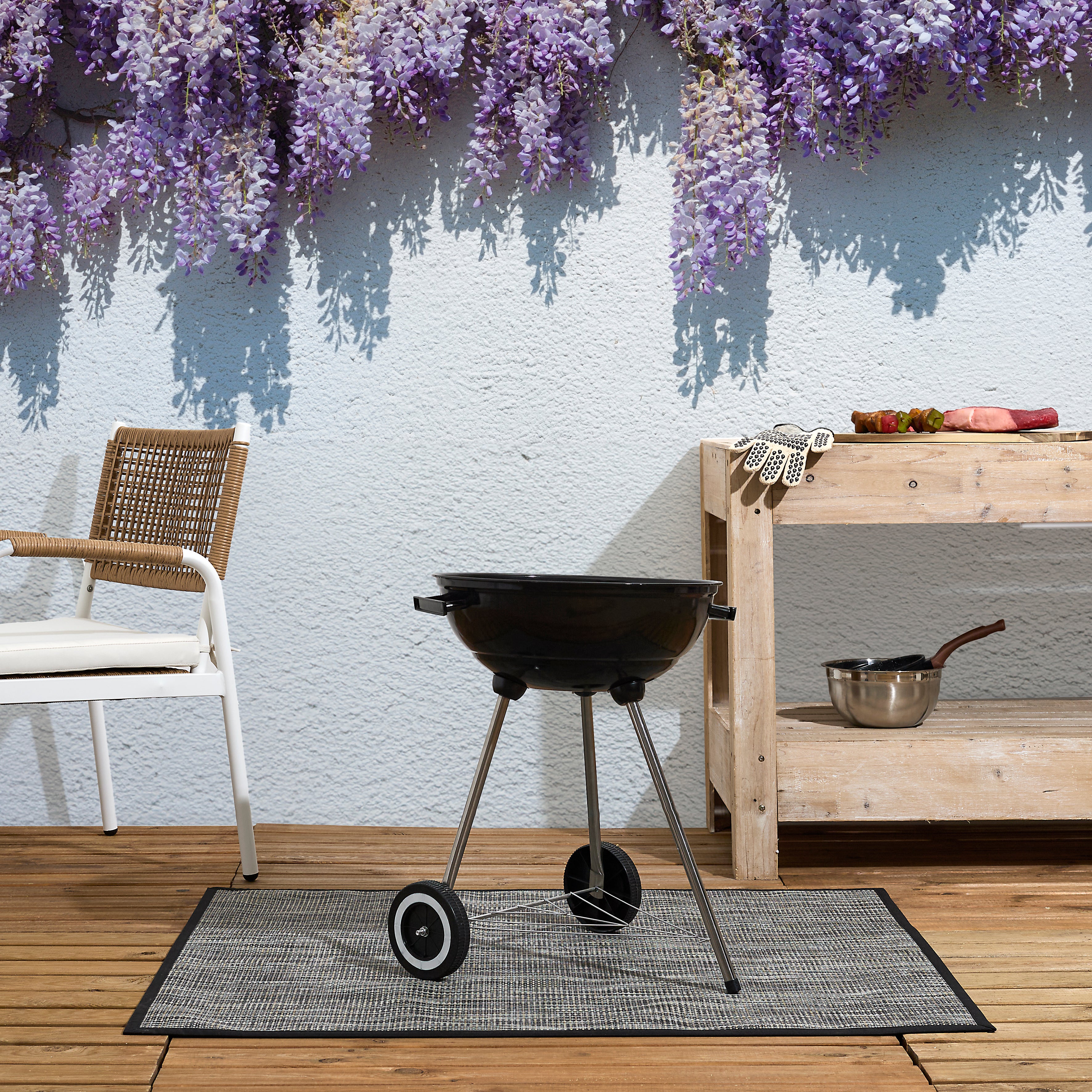 TAPIS DE BARBECUE 100X120CM