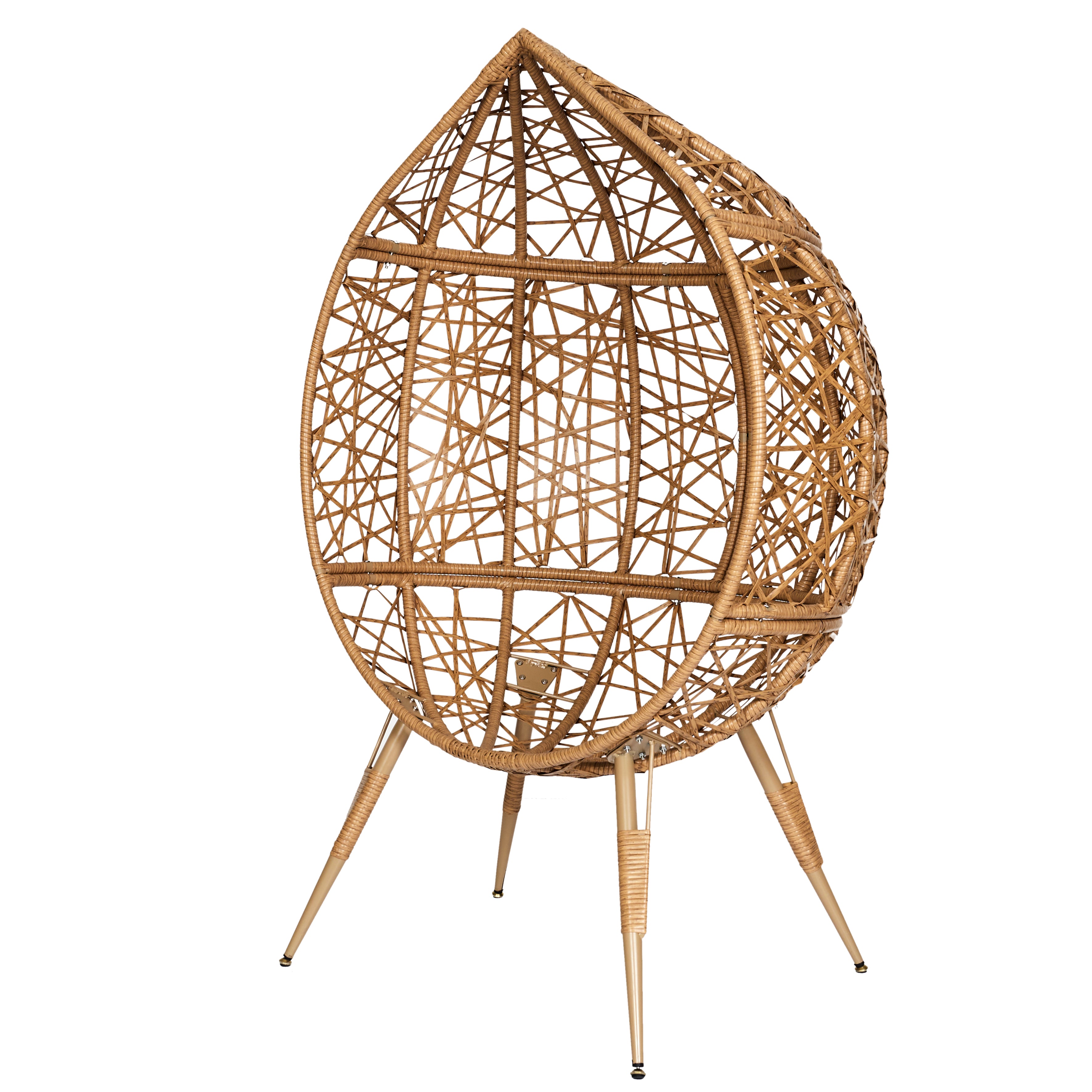 FAUTEUIL OEUF COUSSIN BEIGE