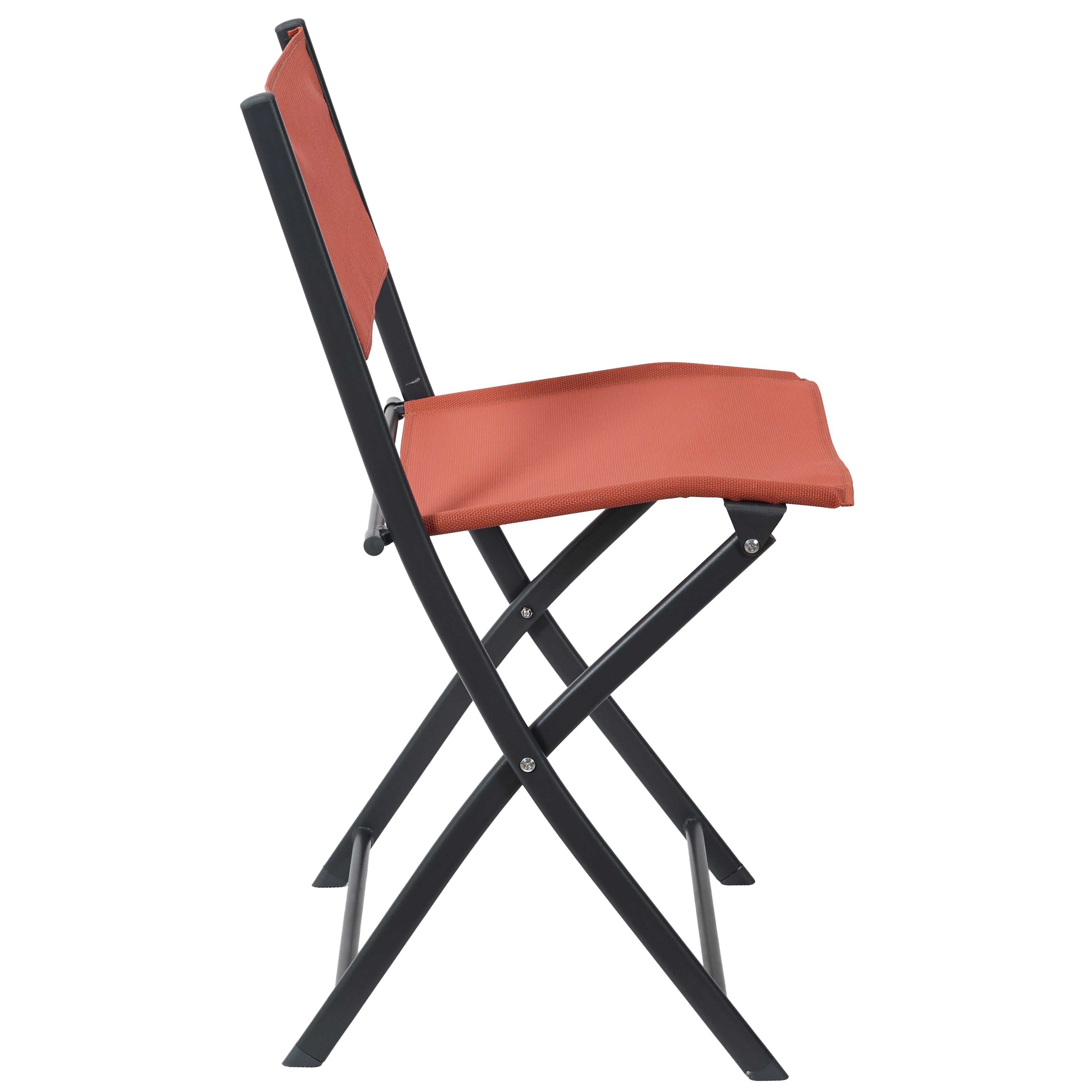 CHAISE ELBA TERRACOTTA - LOT DE 4