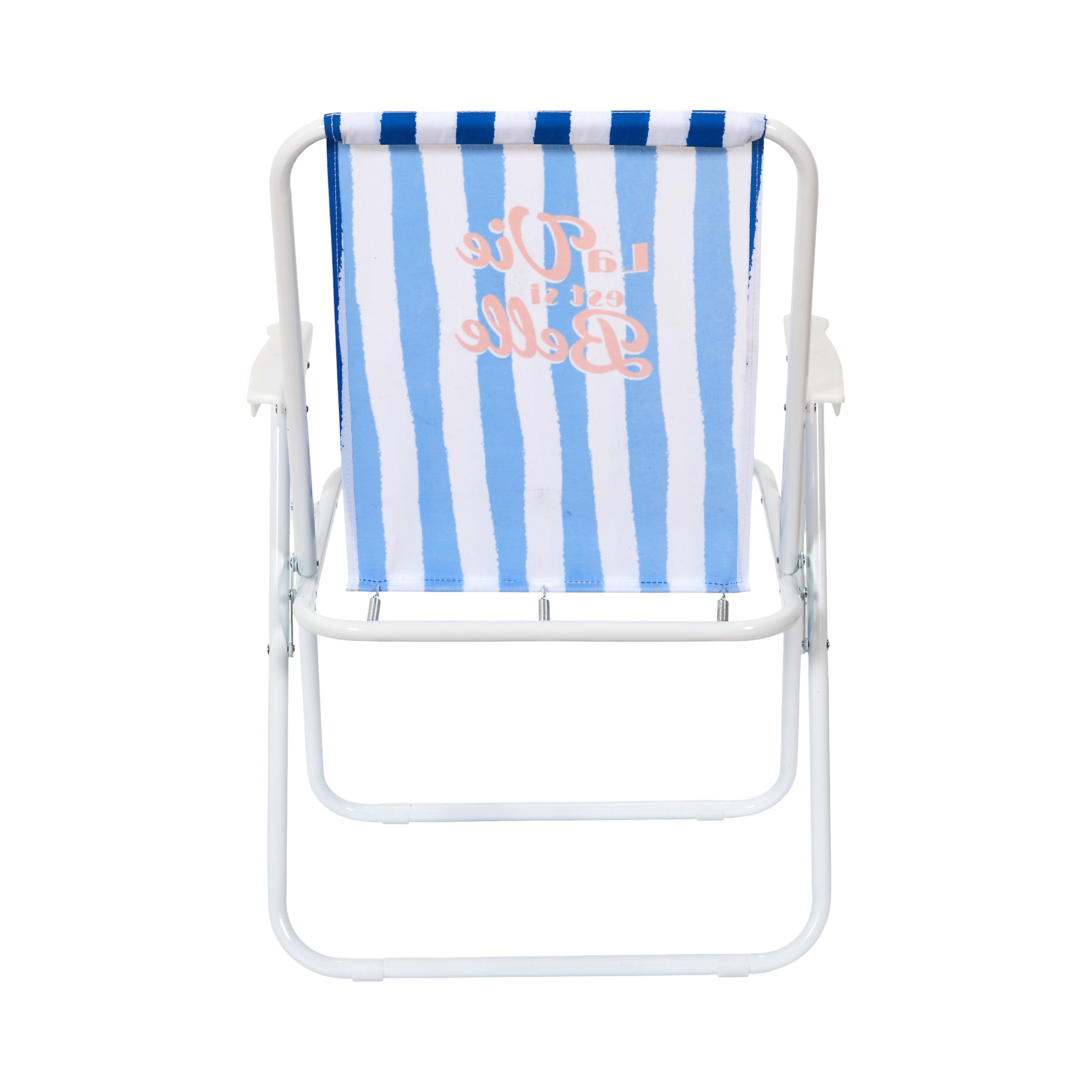 CHAISE PLIANTE DOLCE VITA BLEU