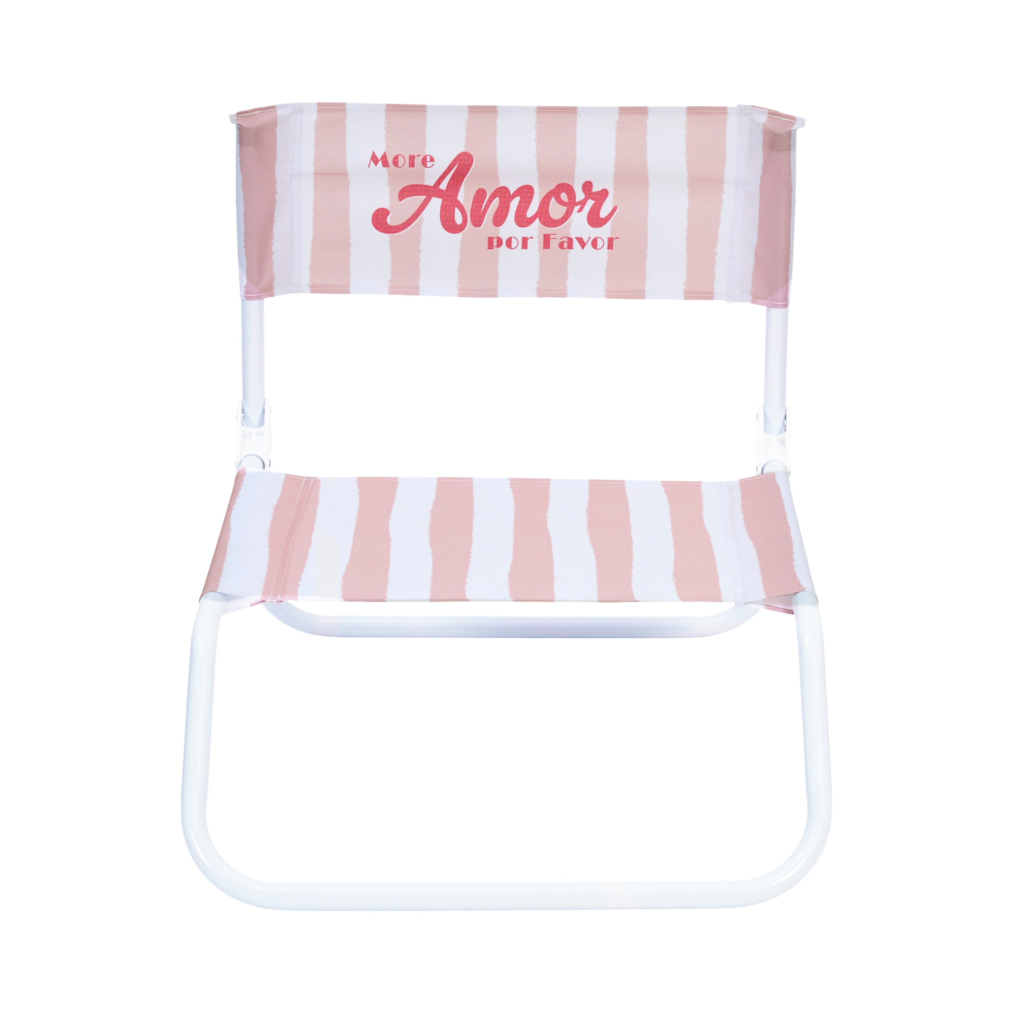 CHAISE DE PLAGE DOLCE VITA ROSE