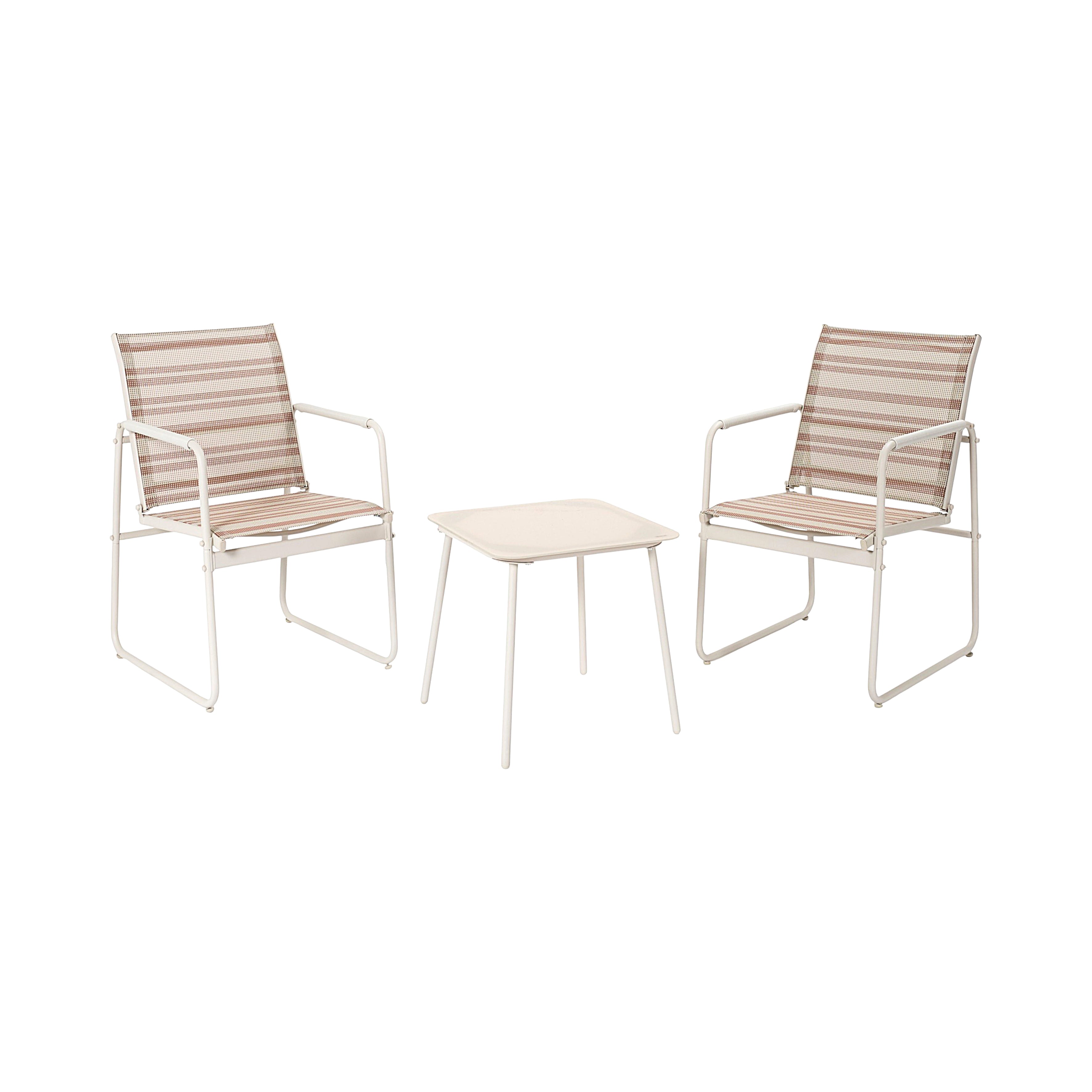 SALON DE JARDIN SEBTA BEIGE 3PCS