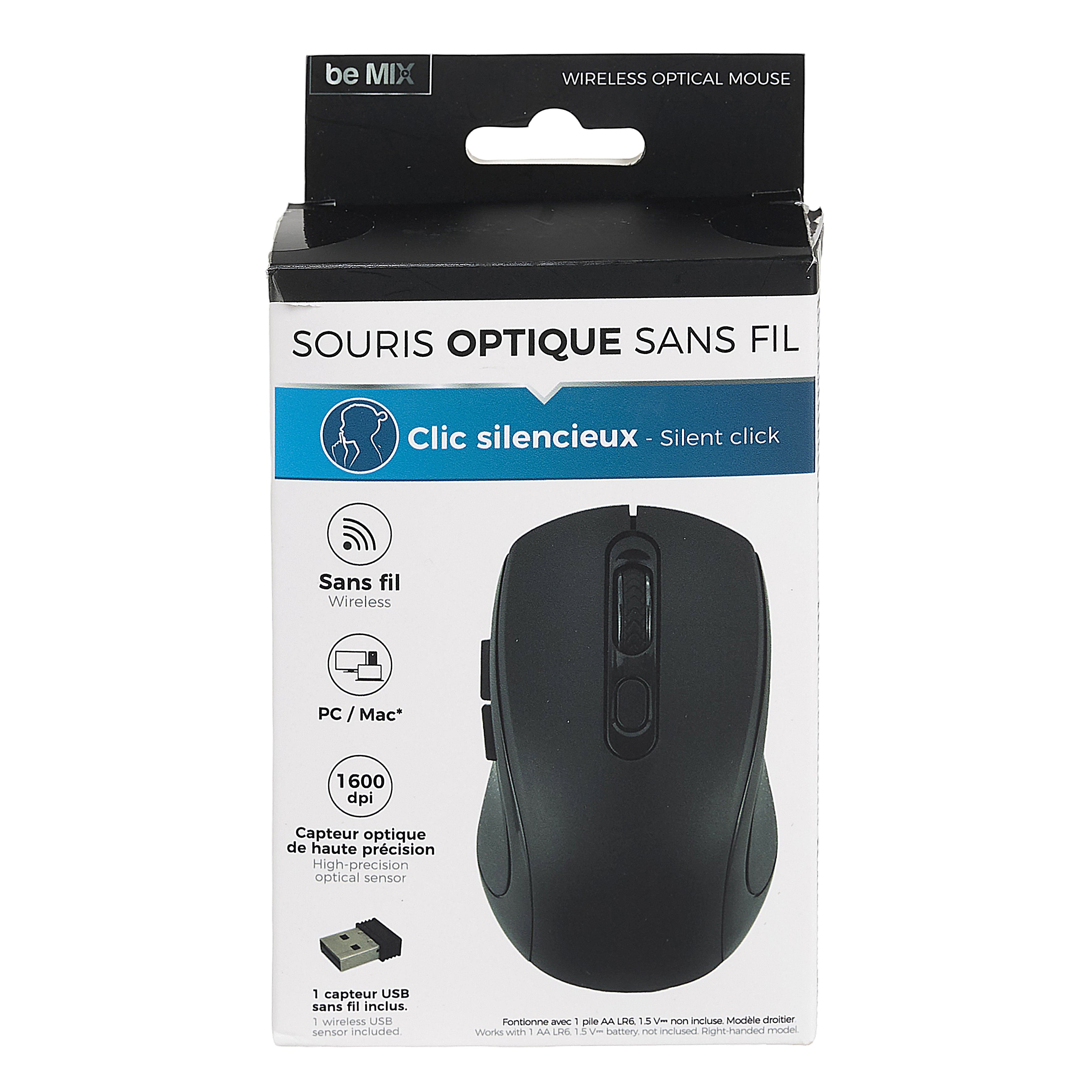 SOURIS SANS FIL SILENCIEUSE