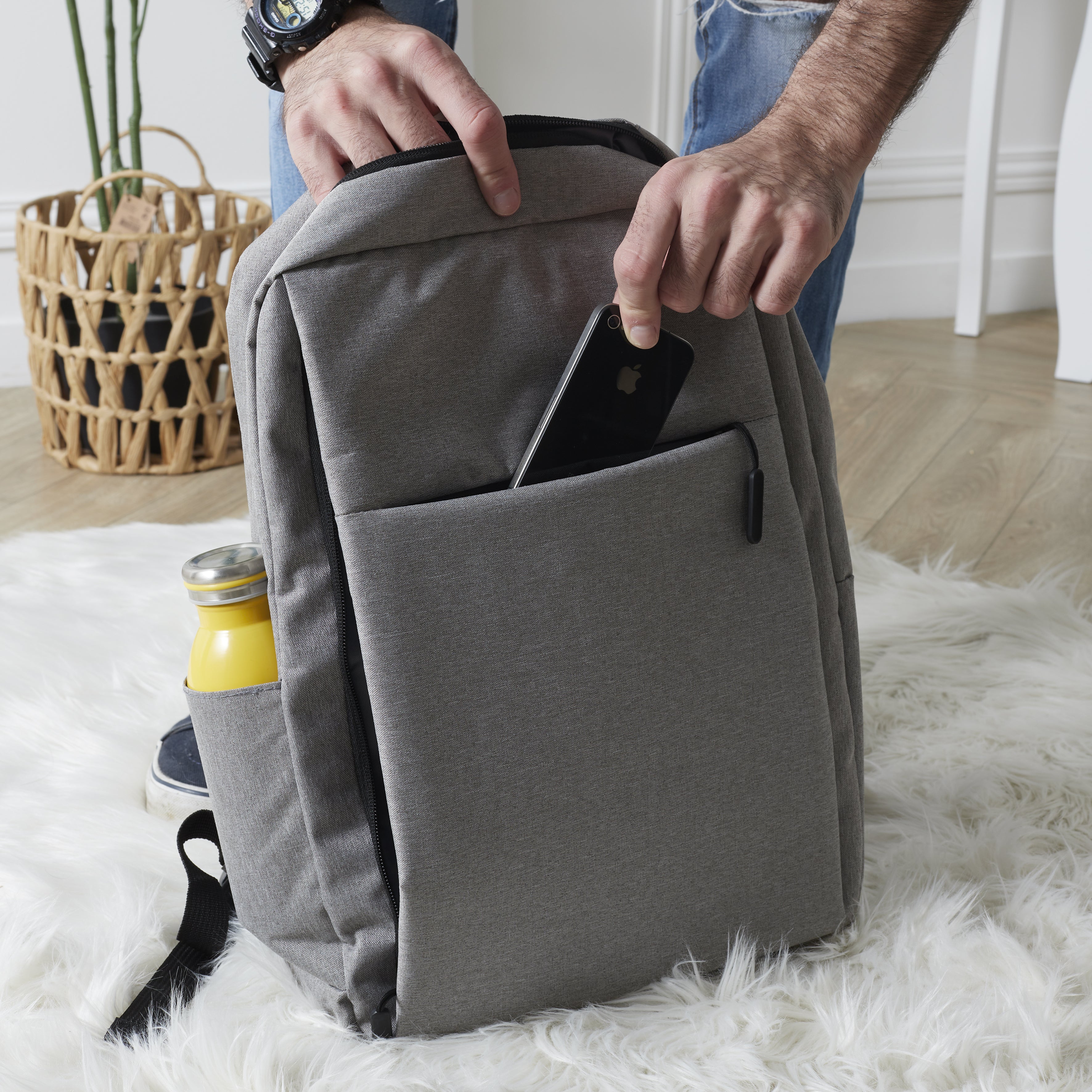 SAC A DOS ORDINATEUR AVEC BRANCHEMENT USB 16L