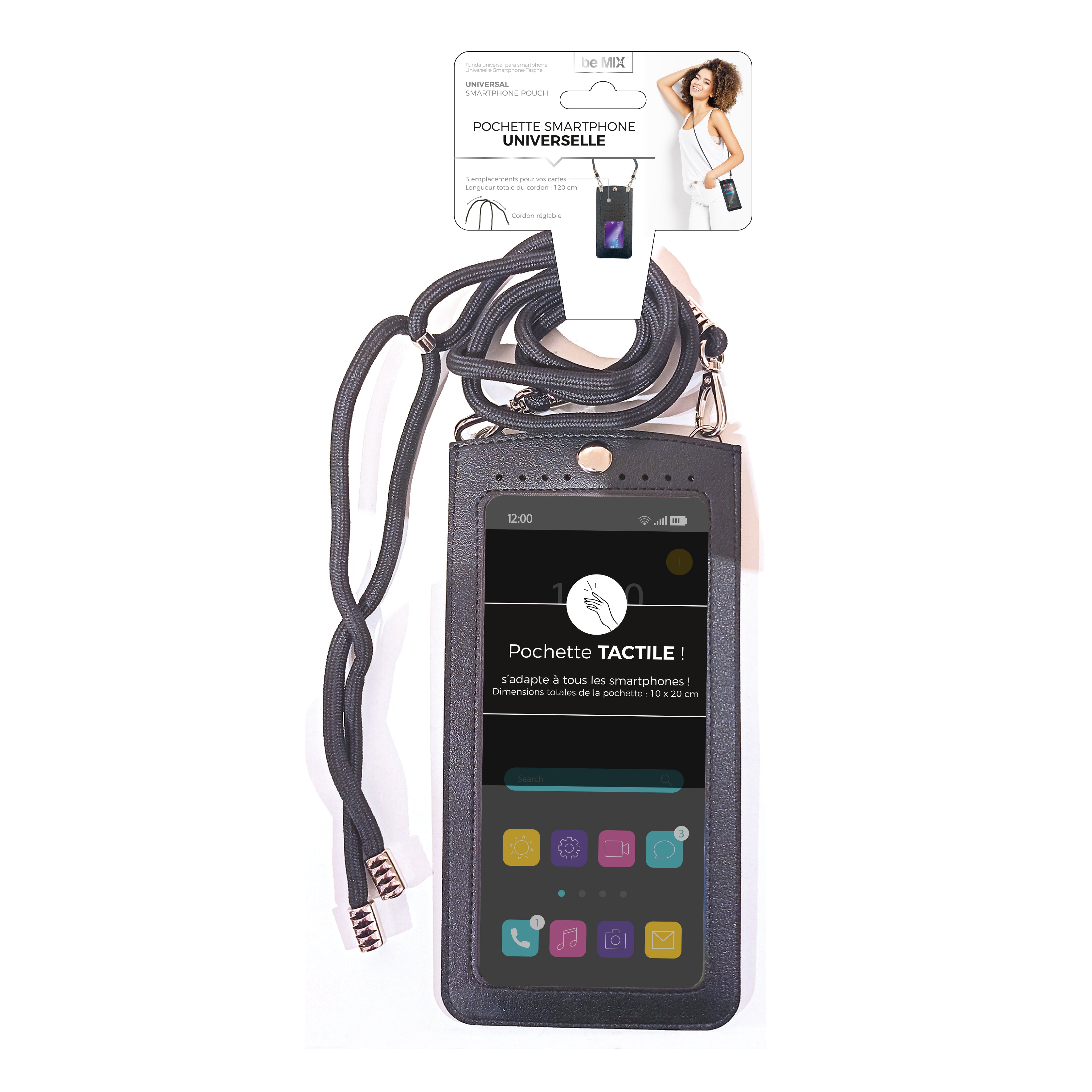 POCHETTE BANDOULIERE POUR SMARTPHONE