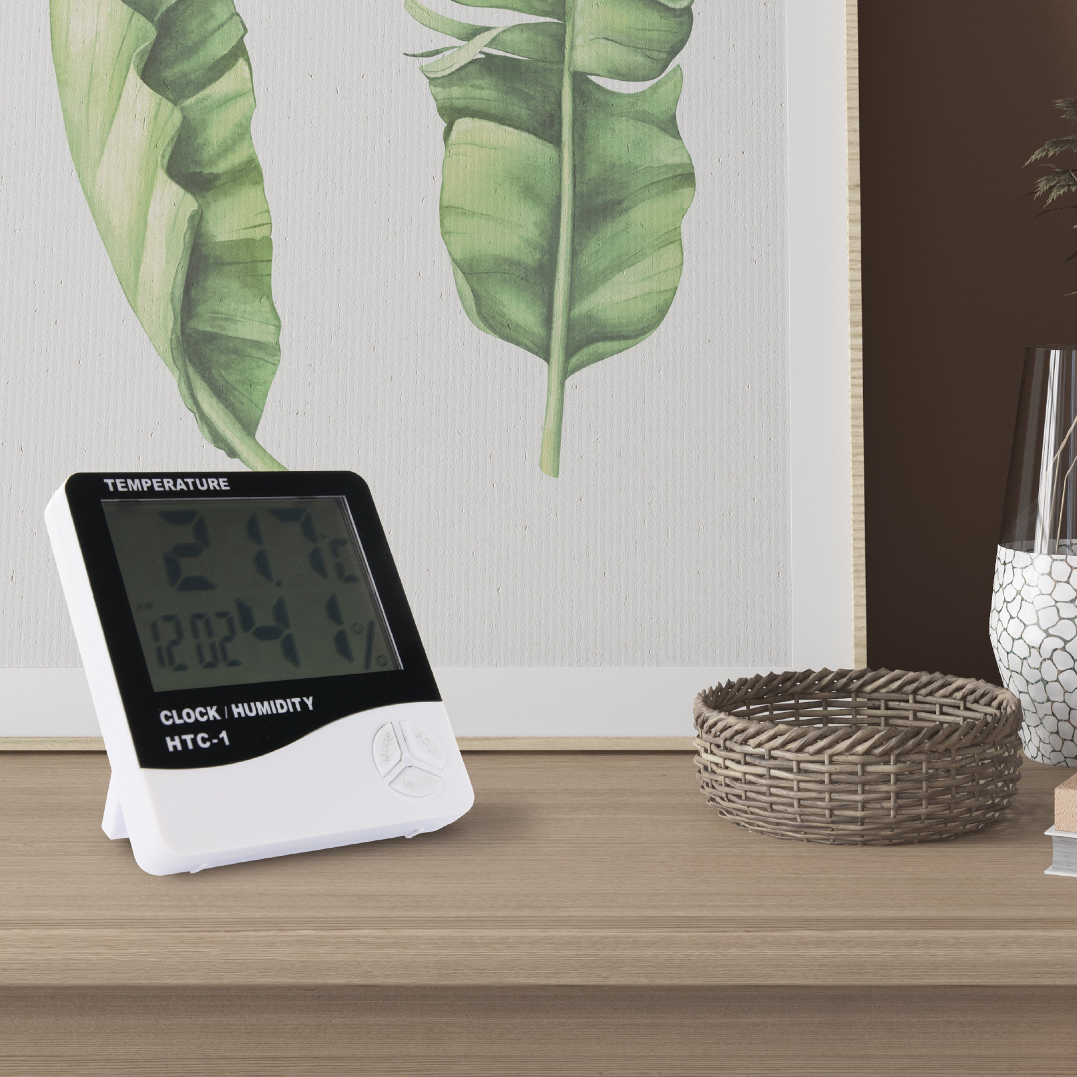 STATION THERMOMETRE ET HYGROMETRE INTERIEUR