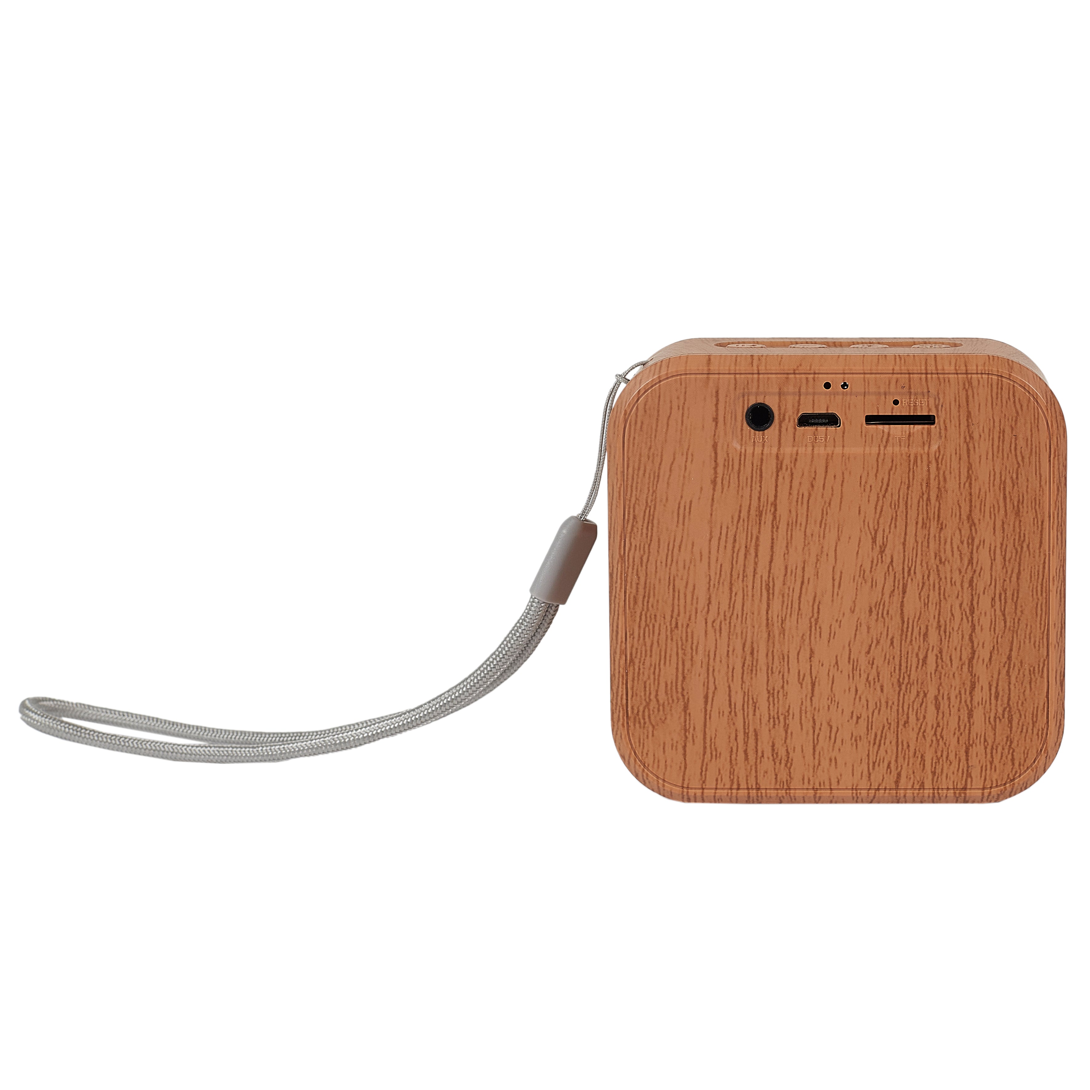 ENCEINTE SANS FIL FINITION BOIS 3W