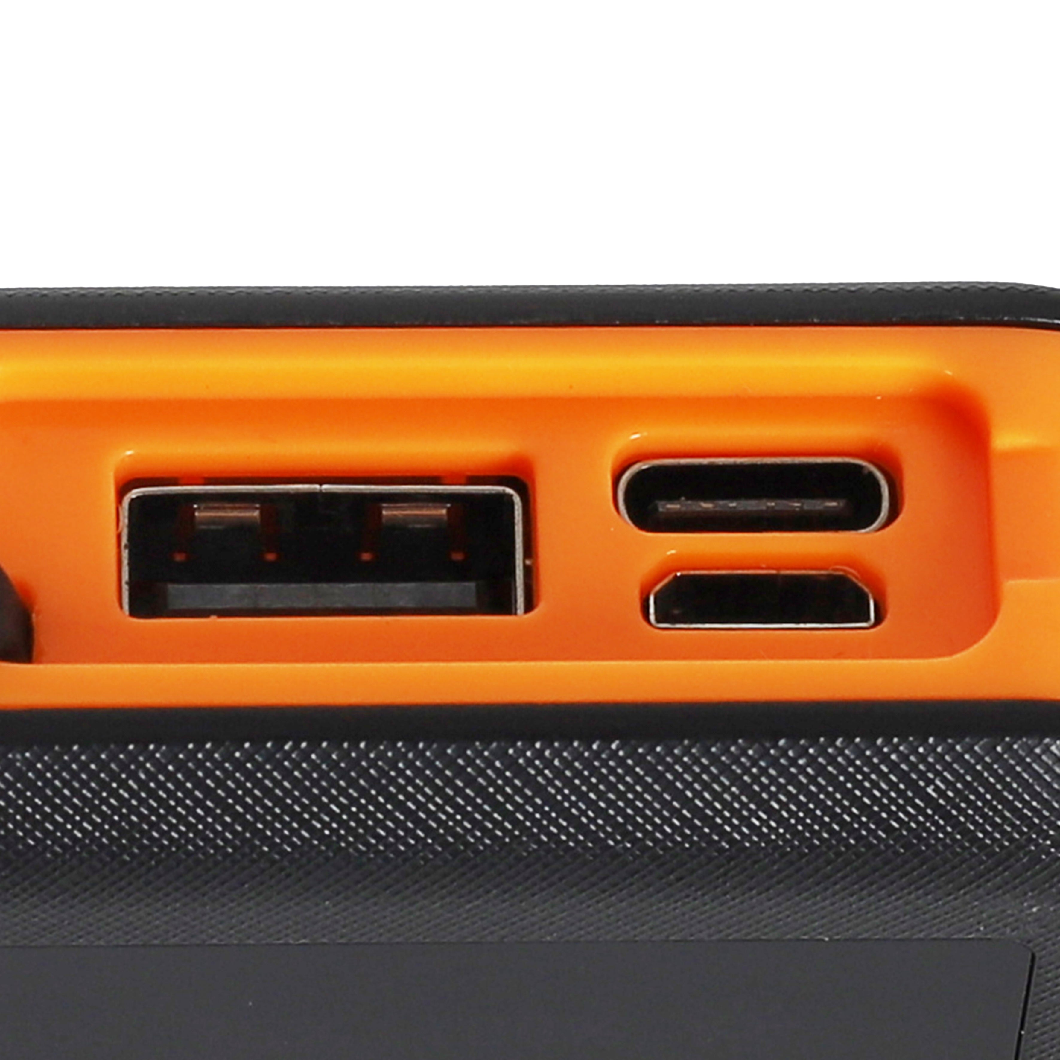 BATTERIE PORTABLE SOLAIRE 10000MAH CABLE INCLUS