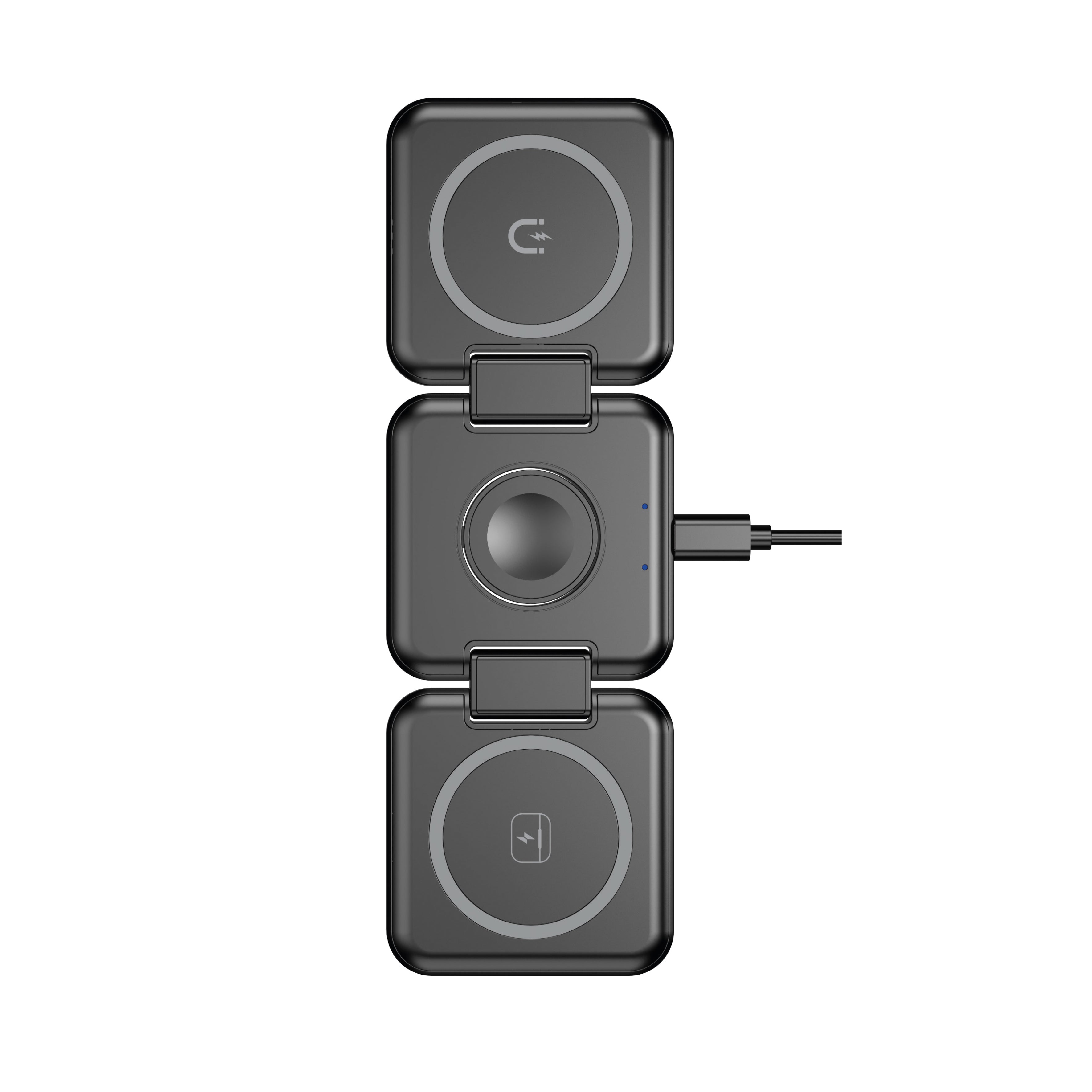 CHARGEUR A INDUCTION PLIABLE 3EN1 20W