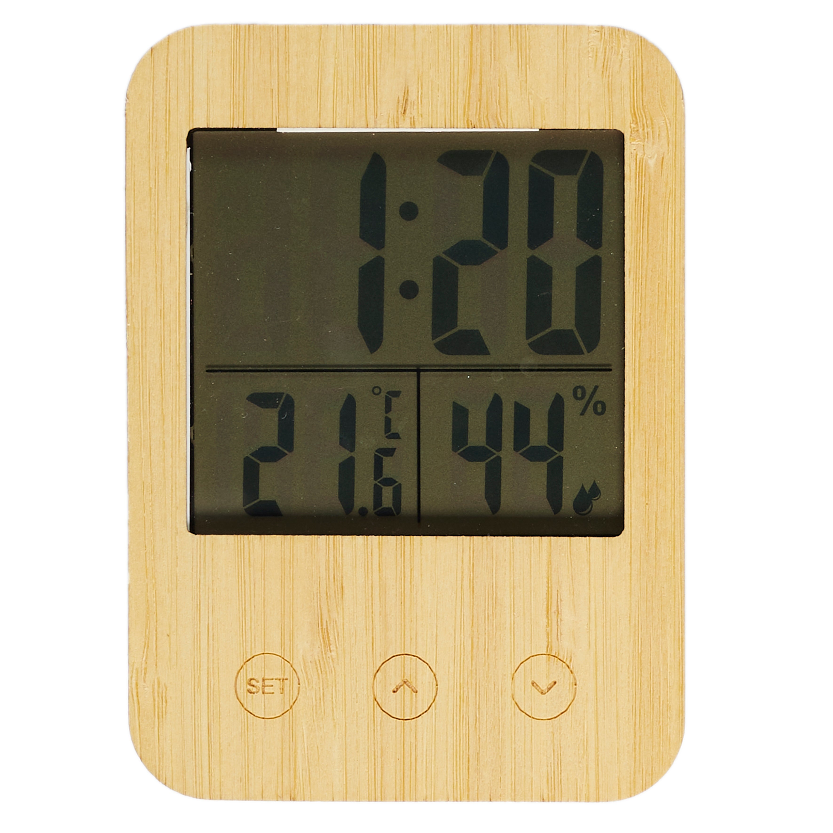 REVEIL STATION METEO BOIS