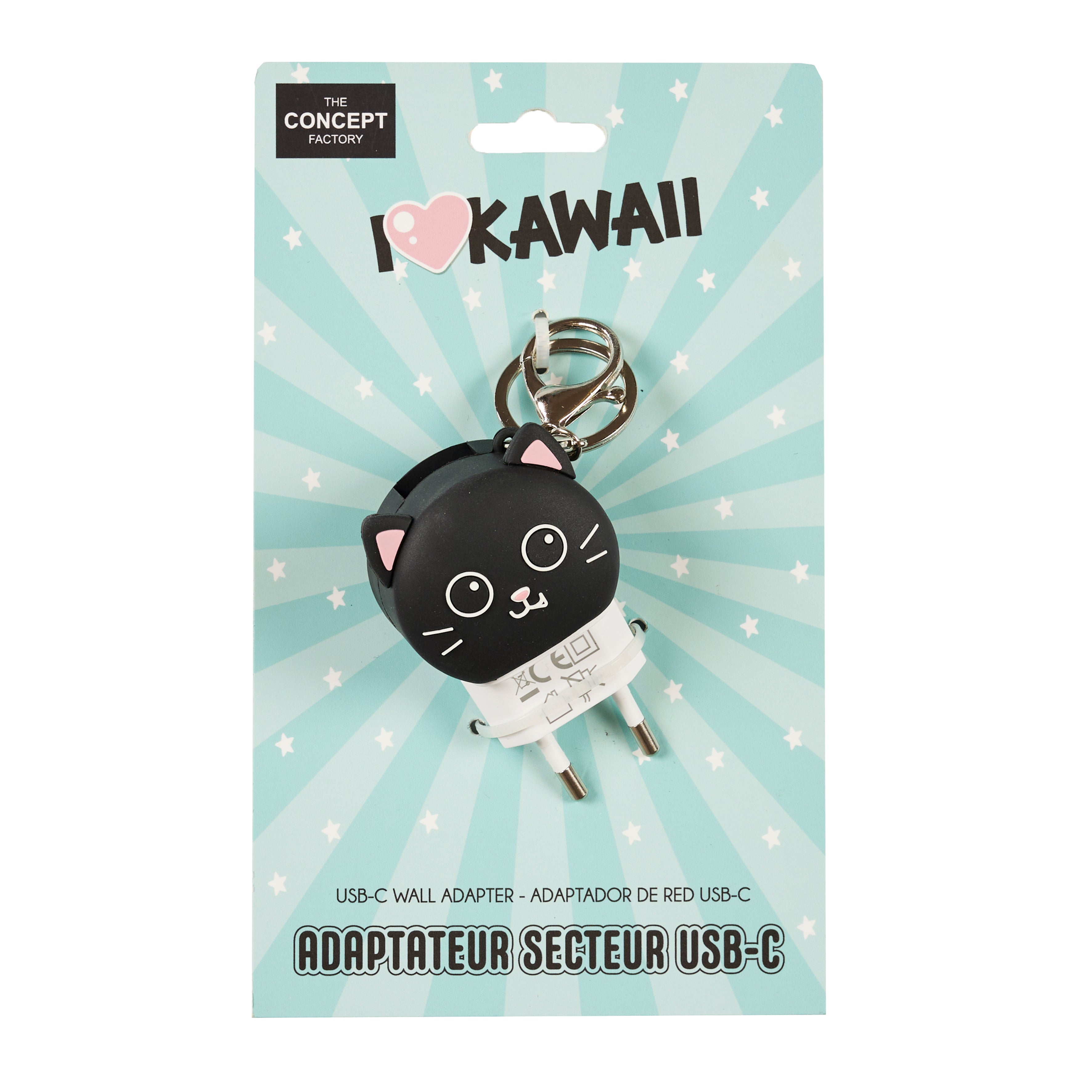 ADAPTATEUR DE CHARGE 20W CHAT KAWAII