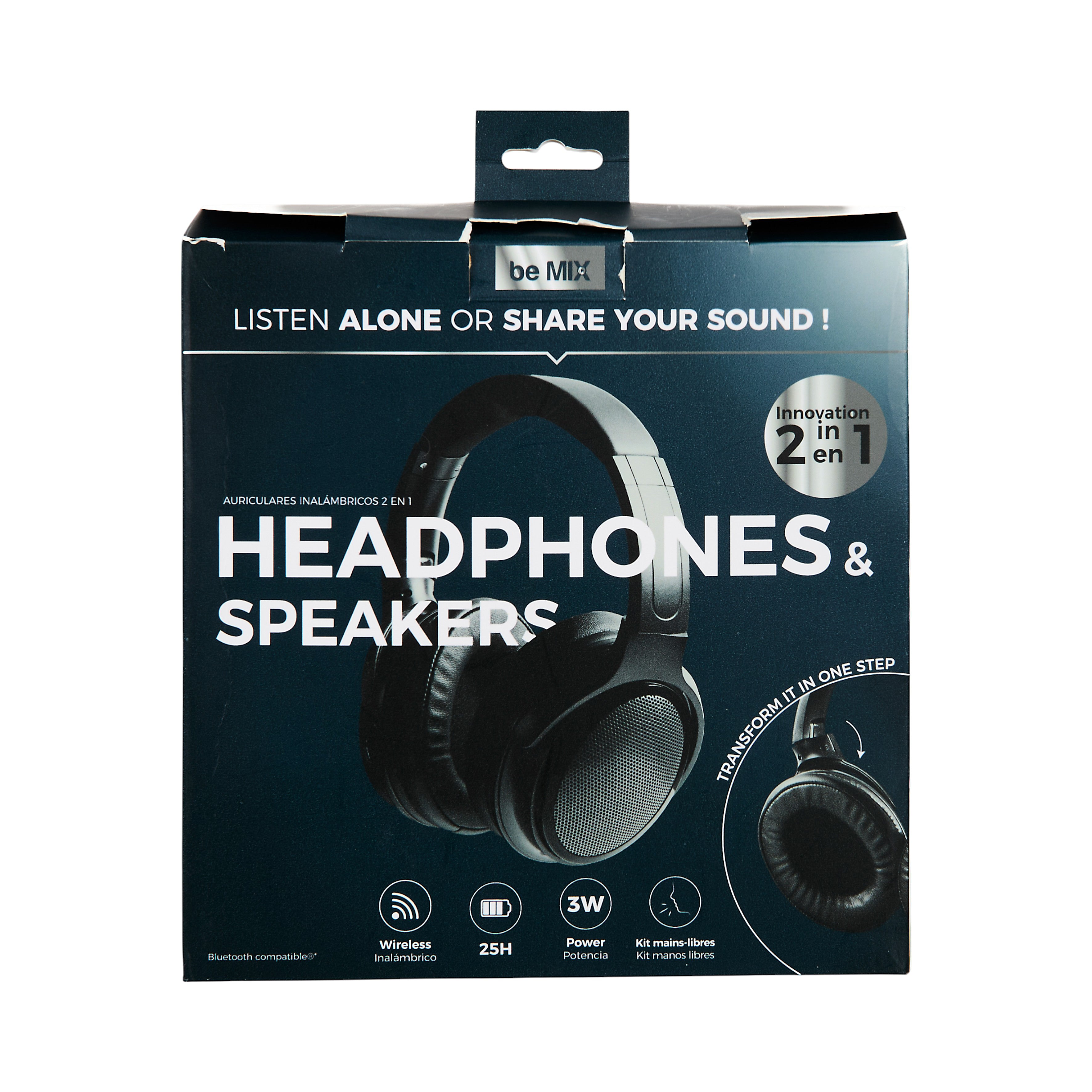 CASQUE ENCEINTE IN AND OUT