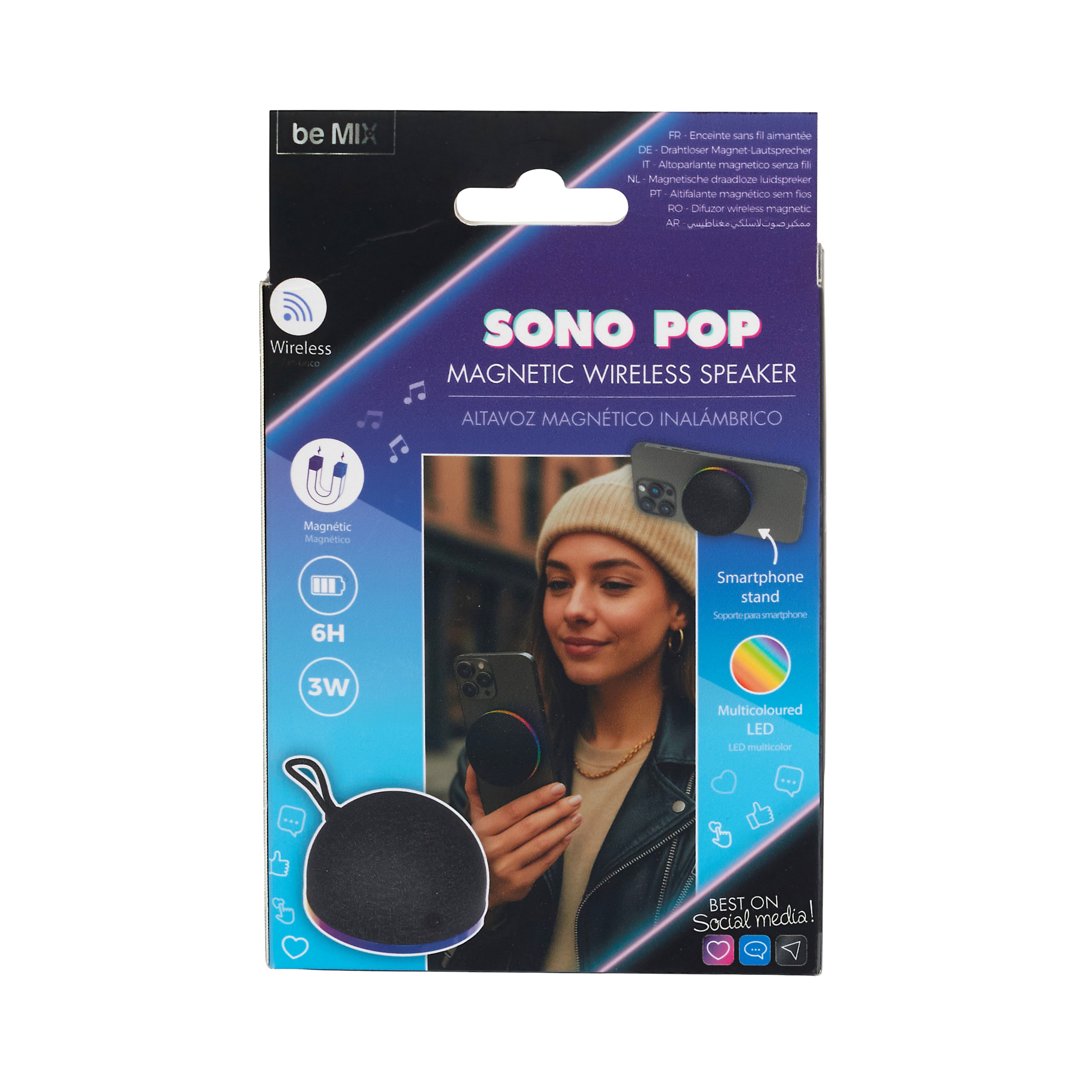 ENCEINTE AIMANTEE 3W SONO POP