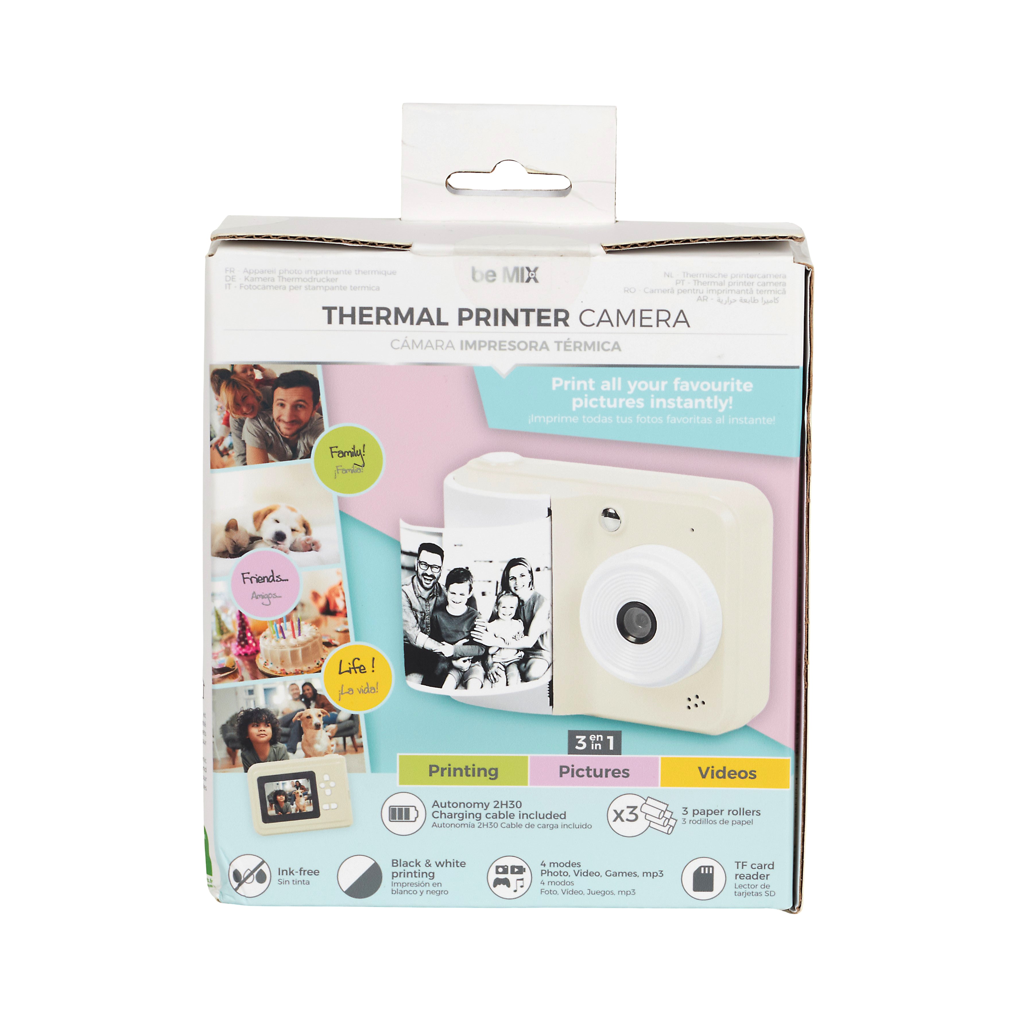 MINI APPAREIL PHOTO IMPRIMANTE THERMIQUE BLINKY