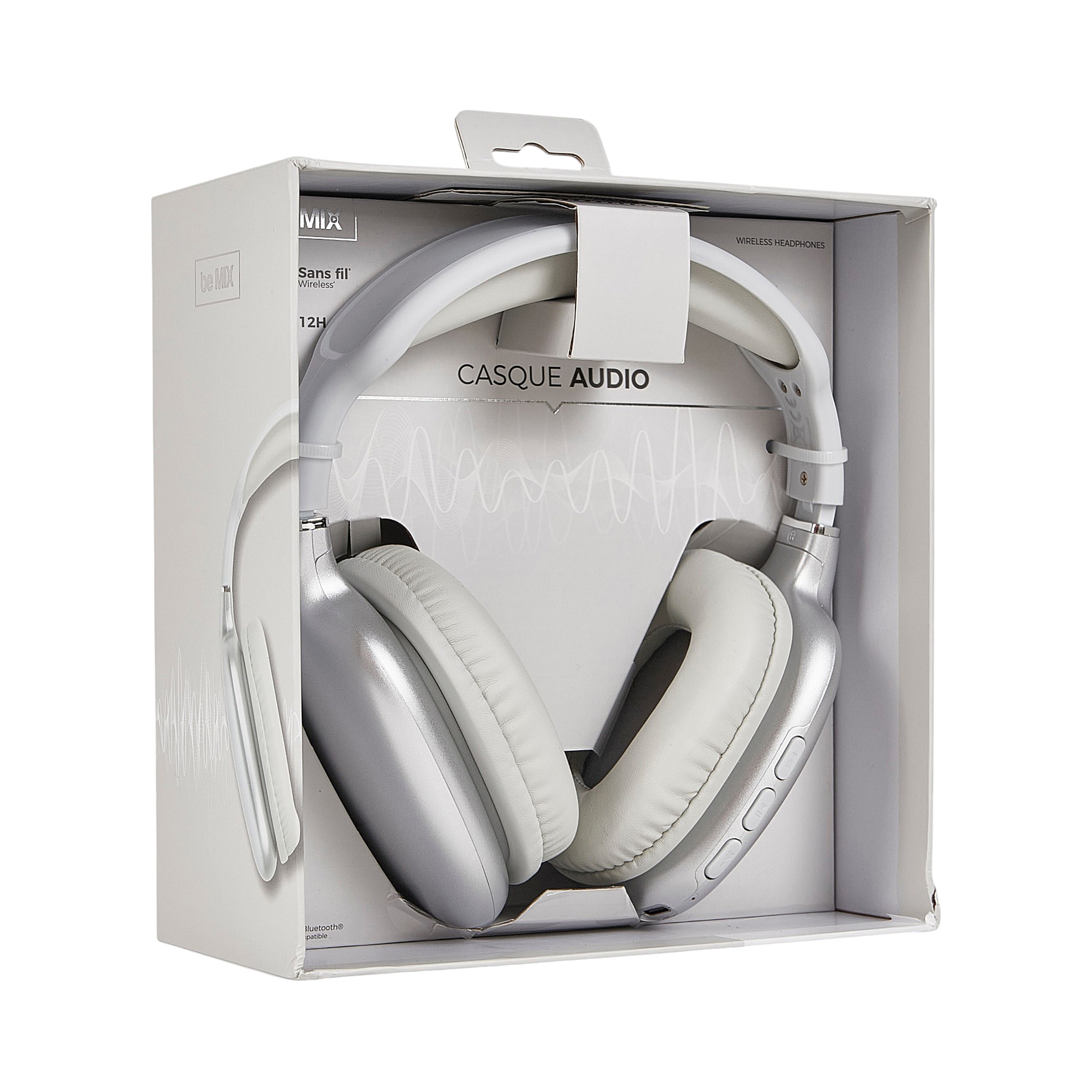 CASQUE SANS FIL PURE DESIGN GRIS