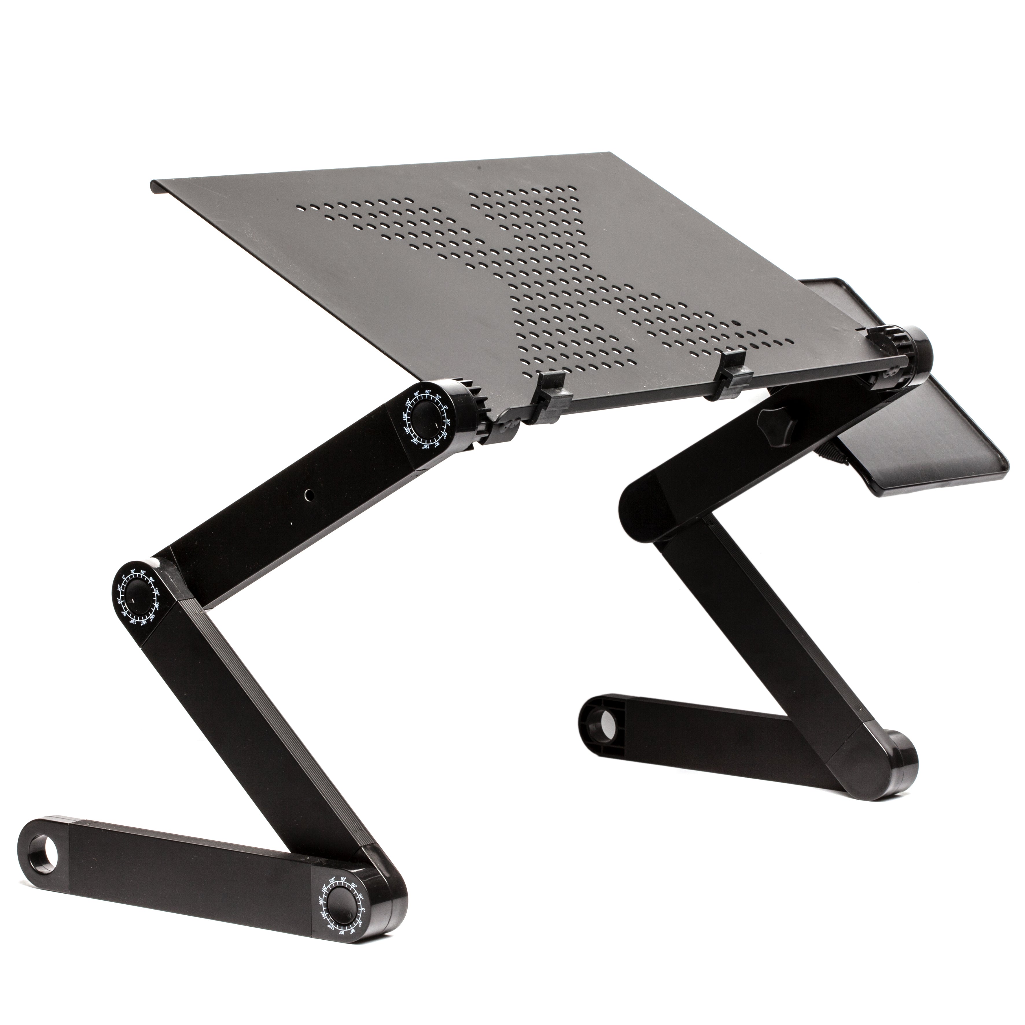 POSTE DE TRAVAIL REGLABLE PC TABLETTE SOURIS