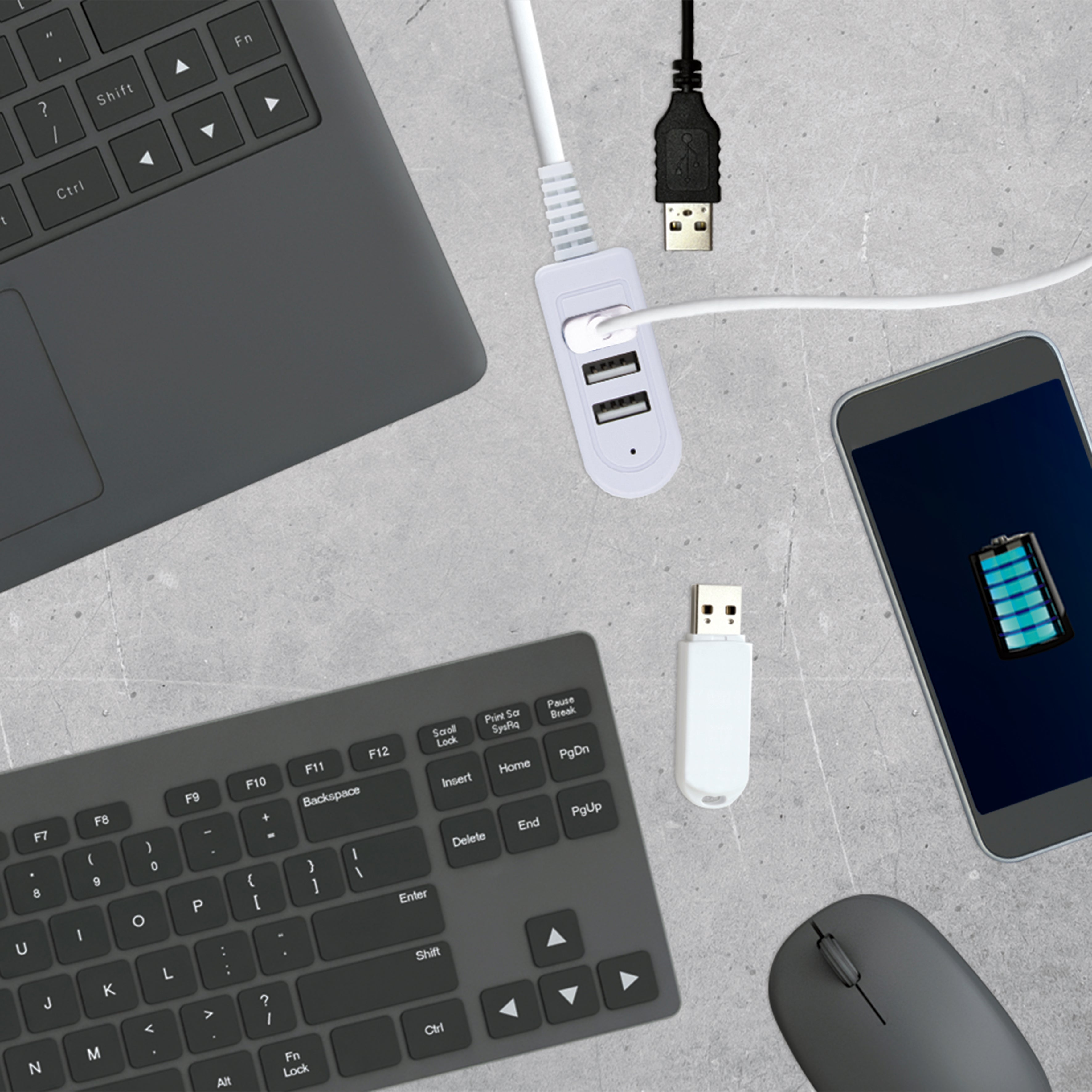 HUB MULTIPORT USB X3