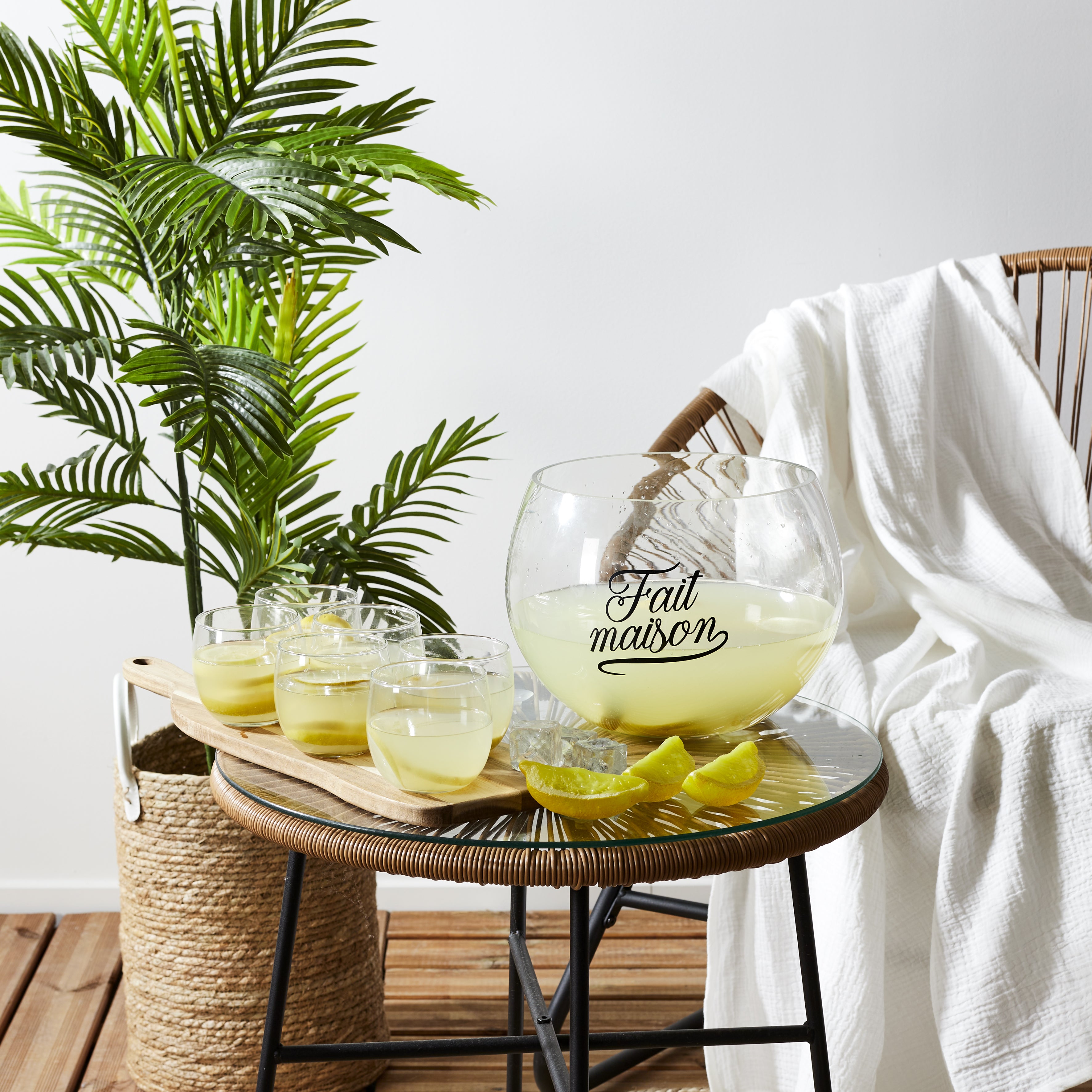 SALADIER A COCKTAIL 6L ET LOUCHE