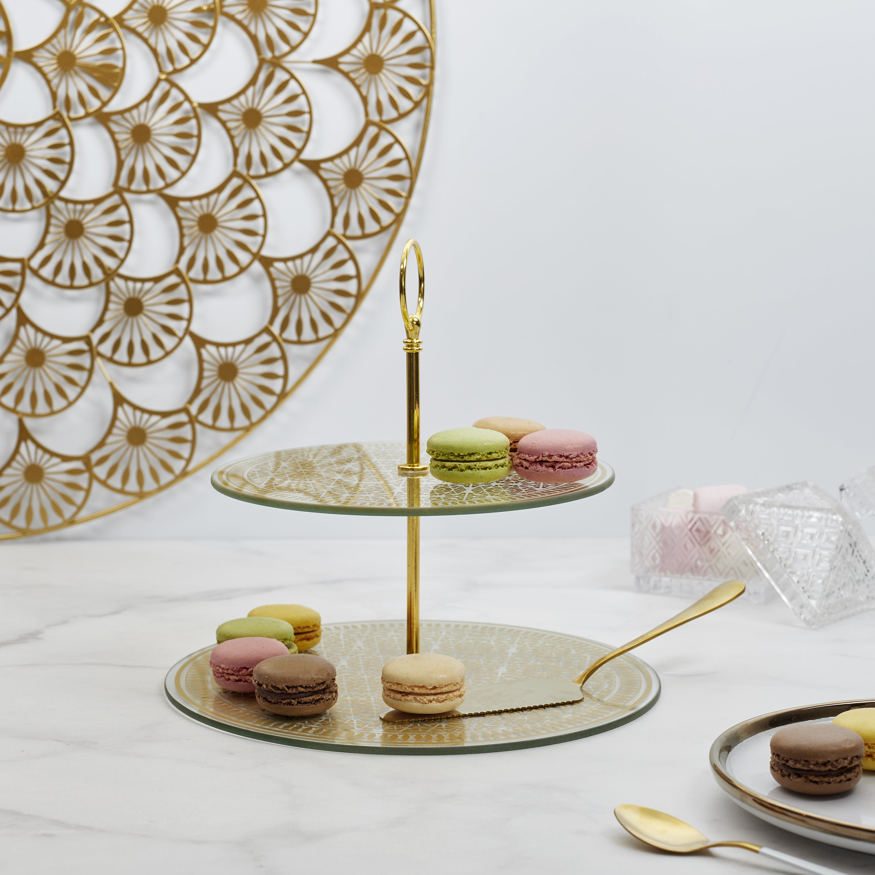 PLATEAU DE PRESENTATION DOUBLE D25CM