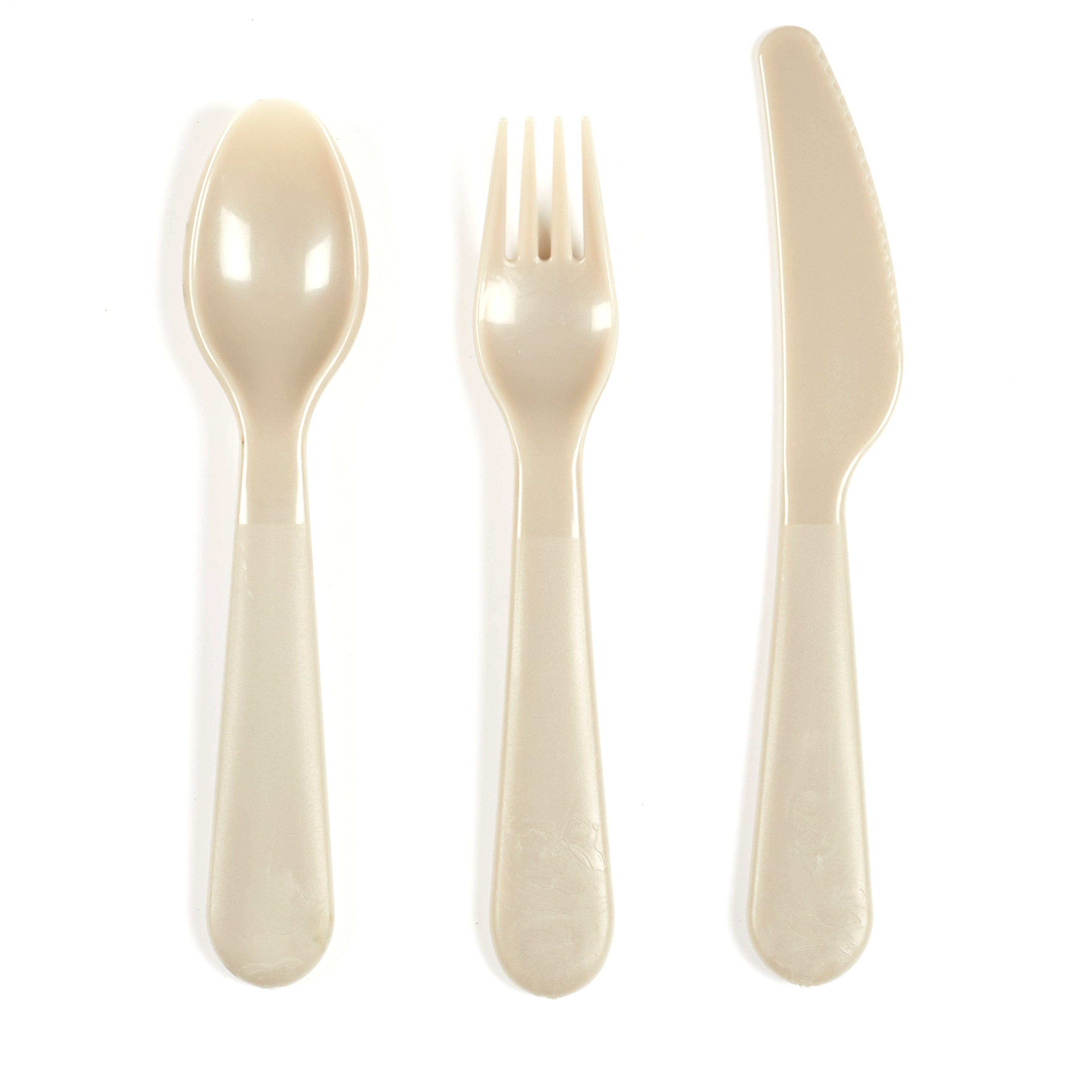 SET DE COUVERTS EN PLASTIQUE X12 AVEC BOITE