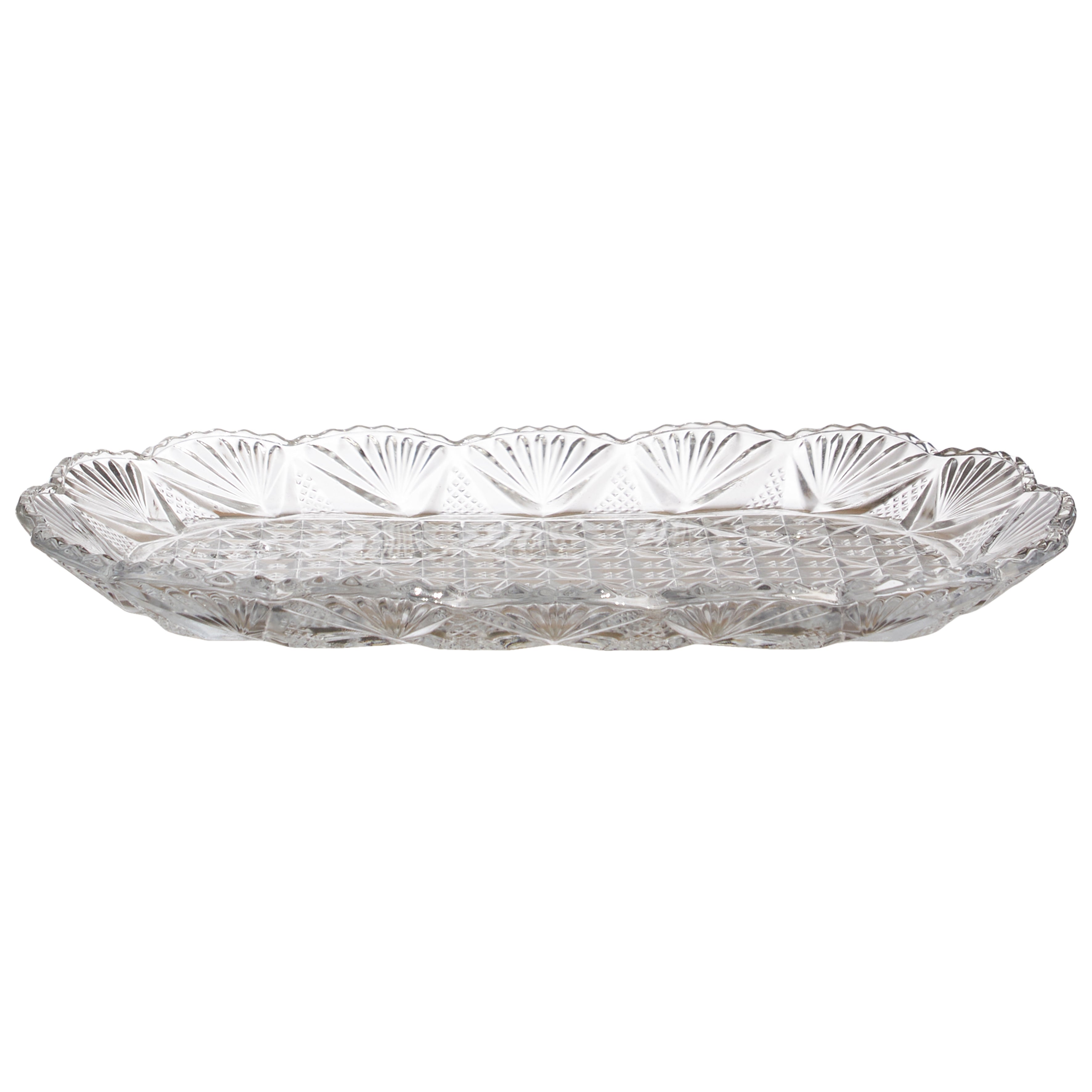 DUO BONBONNIERES SUR PLATEAU EN VERRE 145CL
