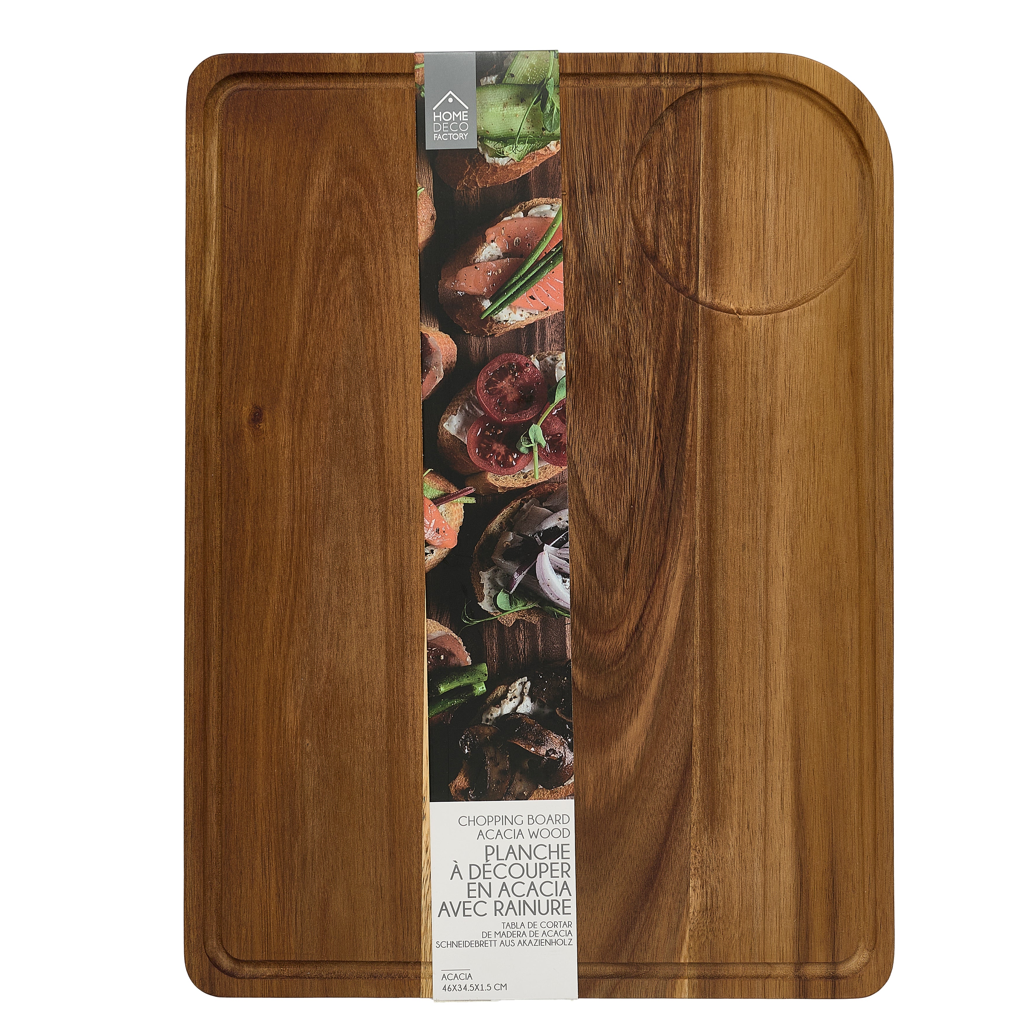PLANCHE A DECOUPER ACACIA 46CM