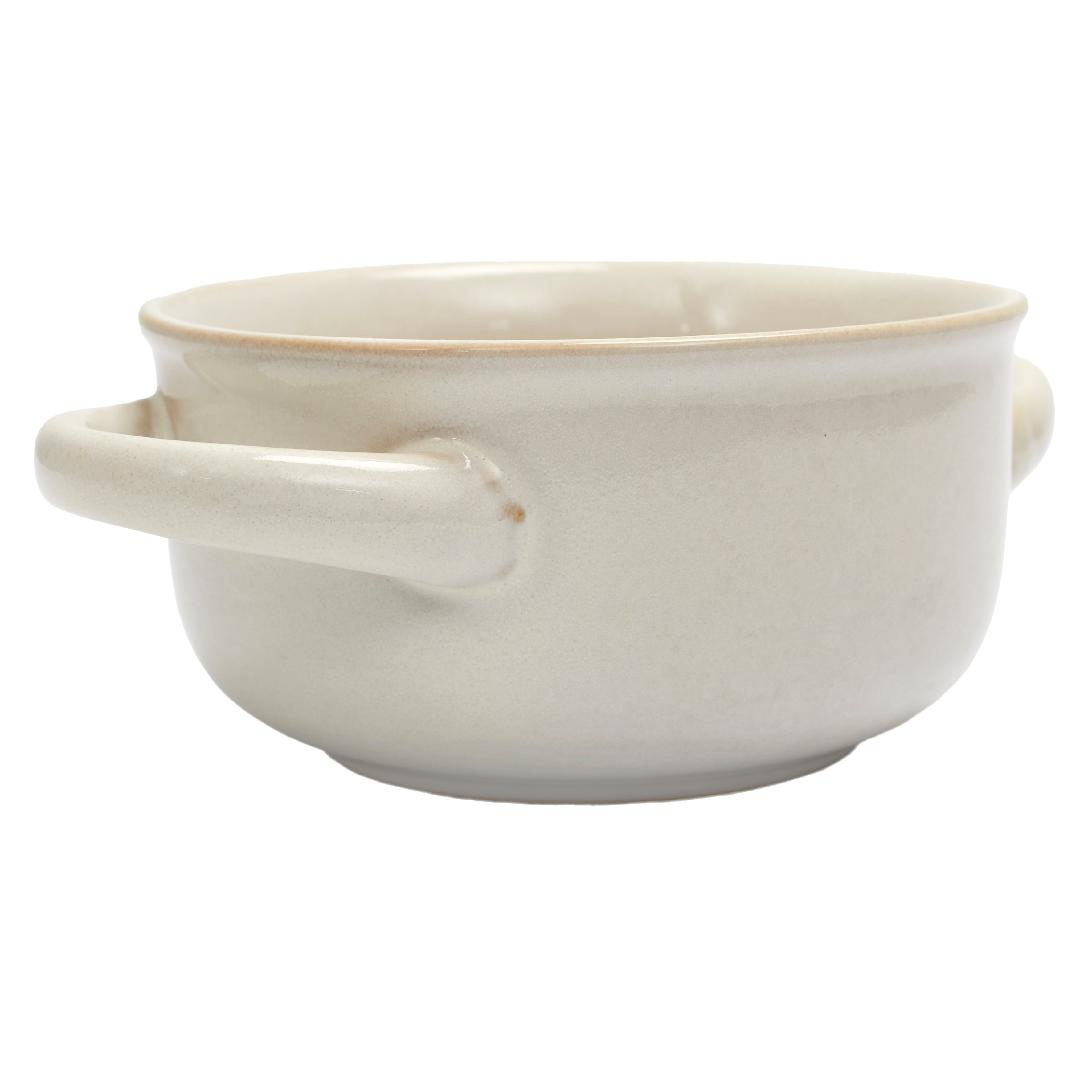 BOL A SOUPE AU GRES DU TEMPS GRIS - LOT DE 6