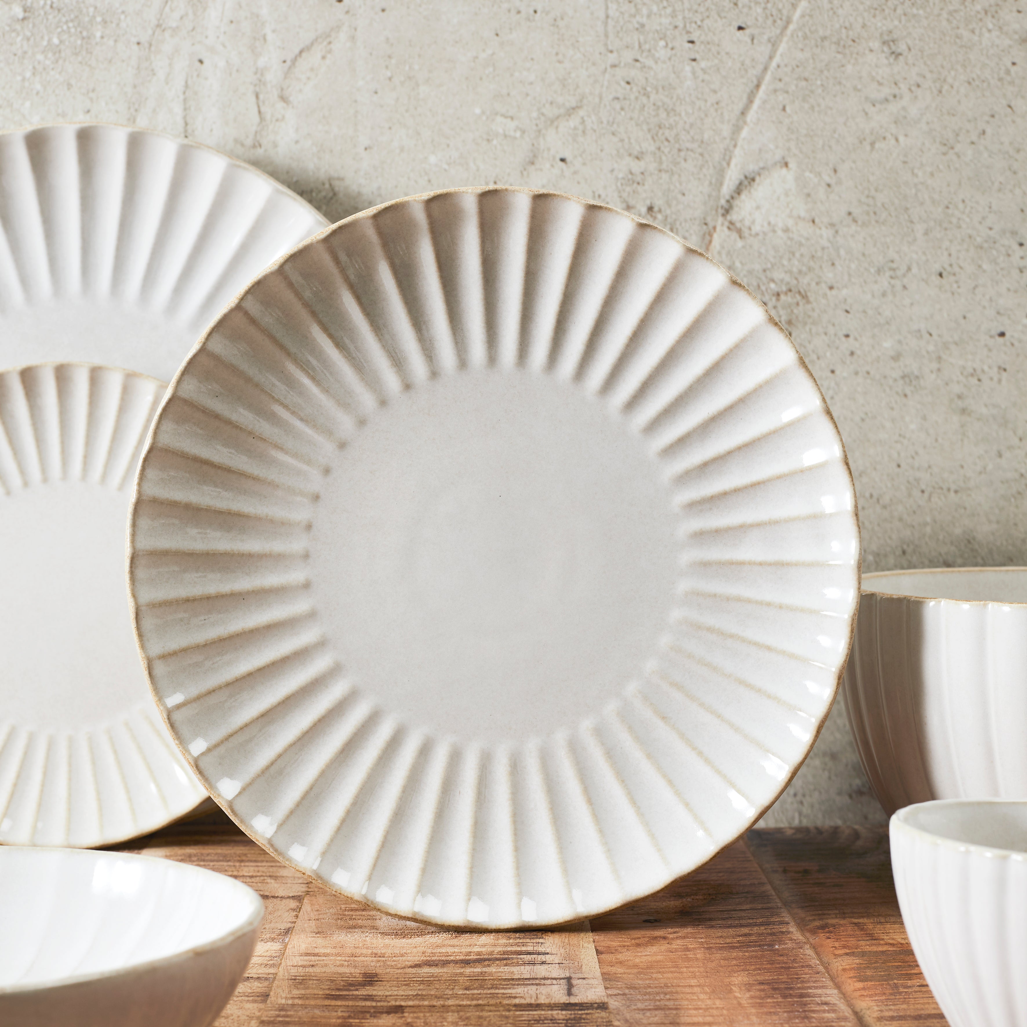 ASSIETTE VLORA D27CM - LOT DE 6