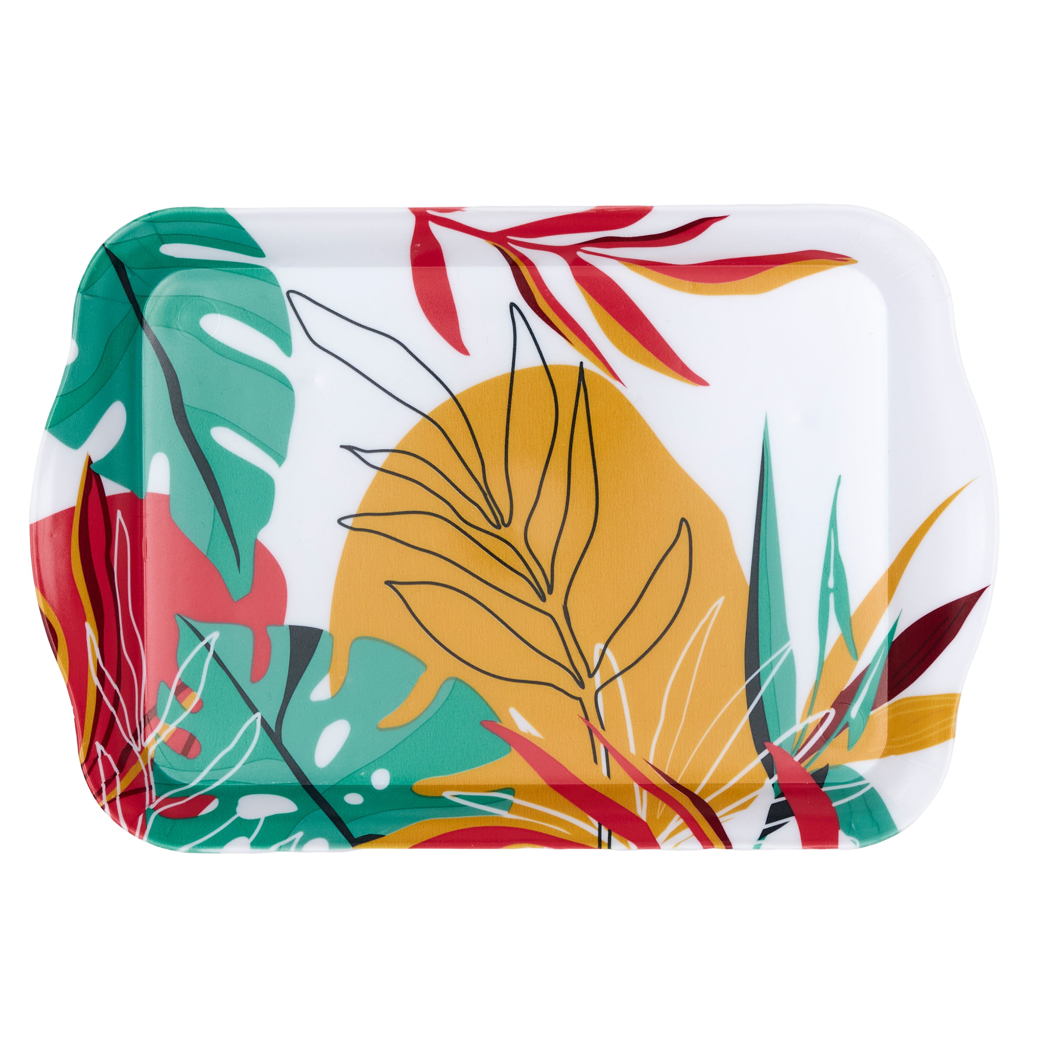 PLATEAU PARADIS EXOTIQUE 21X14CM