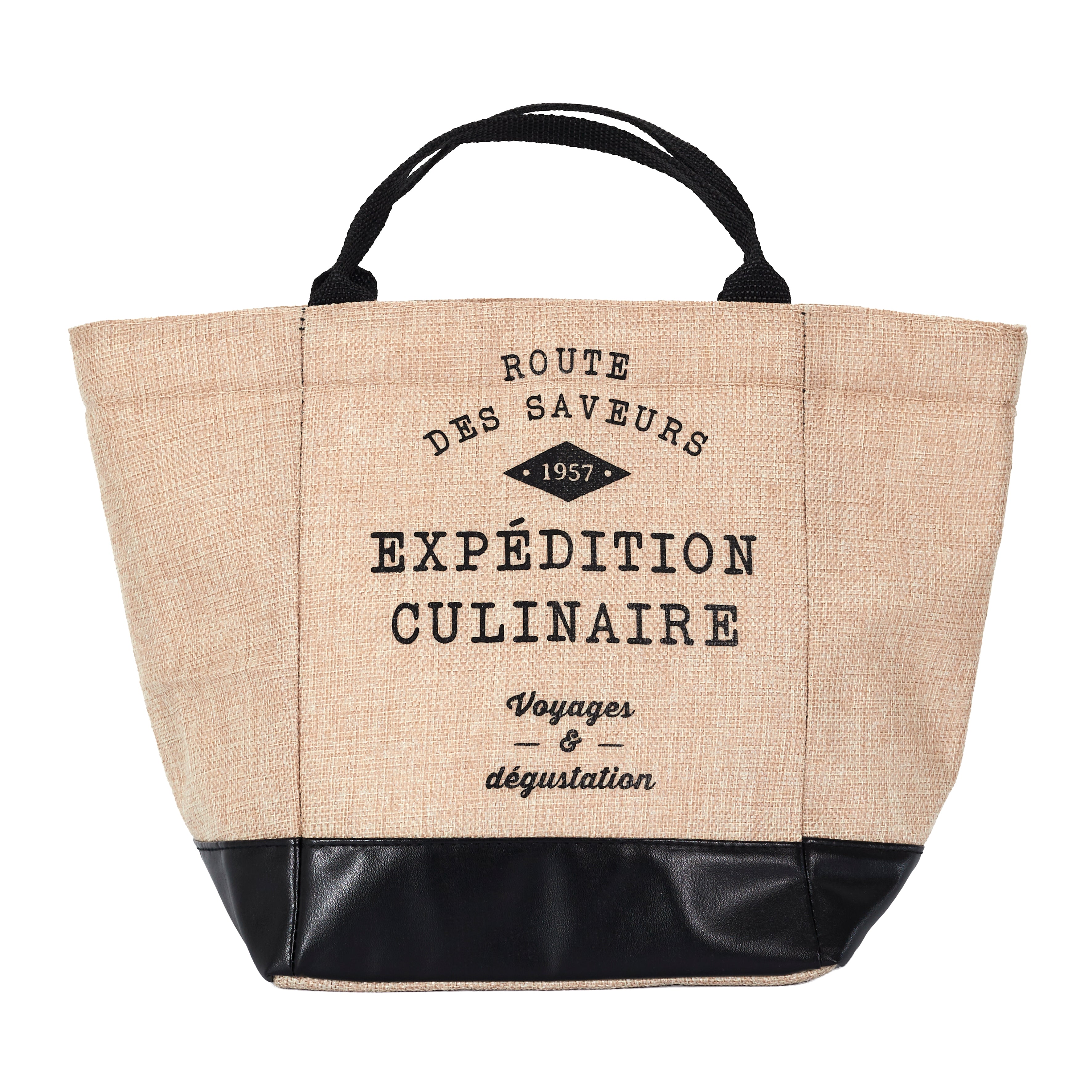 LUNCH BAG FRAICHEUR EFFET JUTE 37X18X25,5 6L