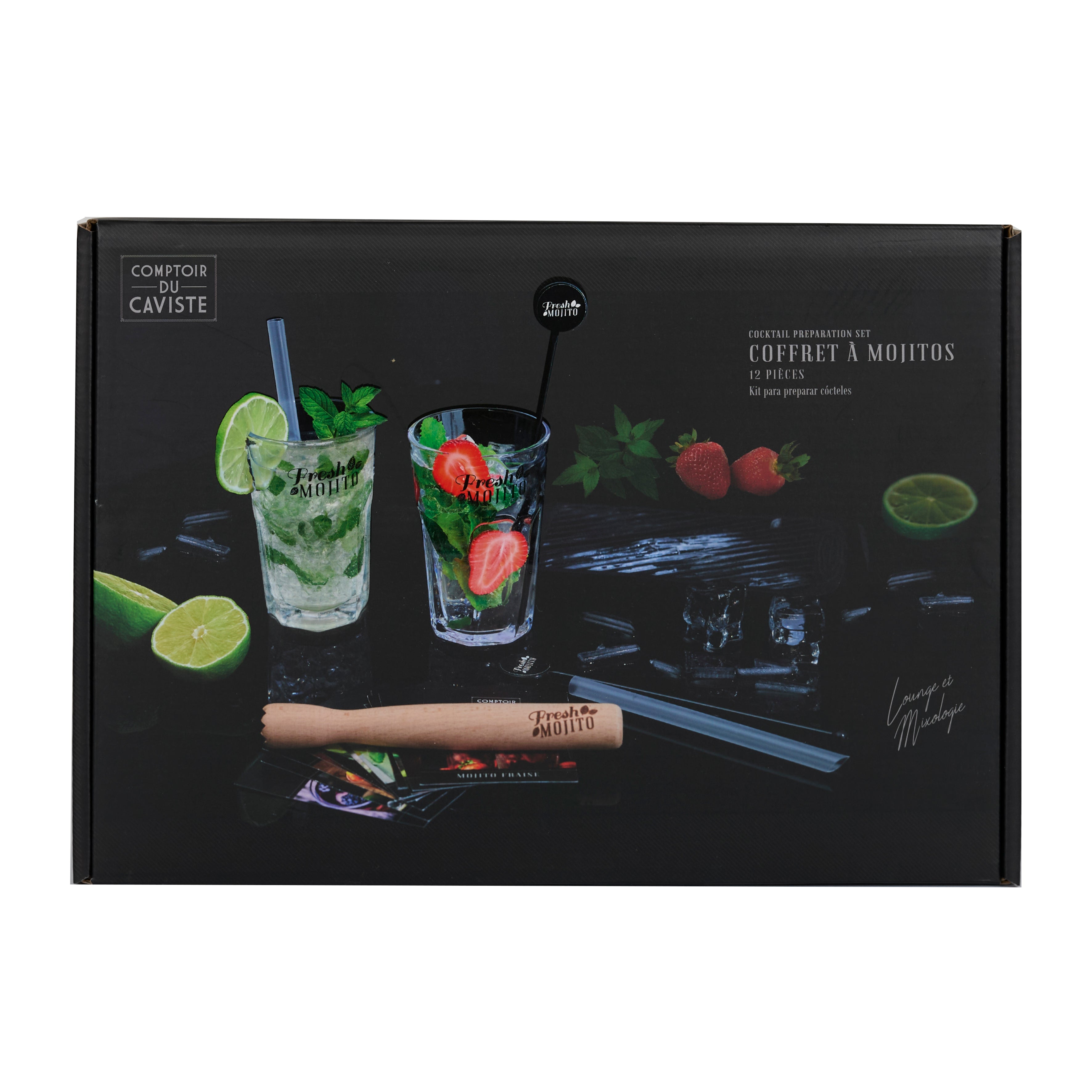 COFFRET MOJITO COMPLET AVEC RECETTE