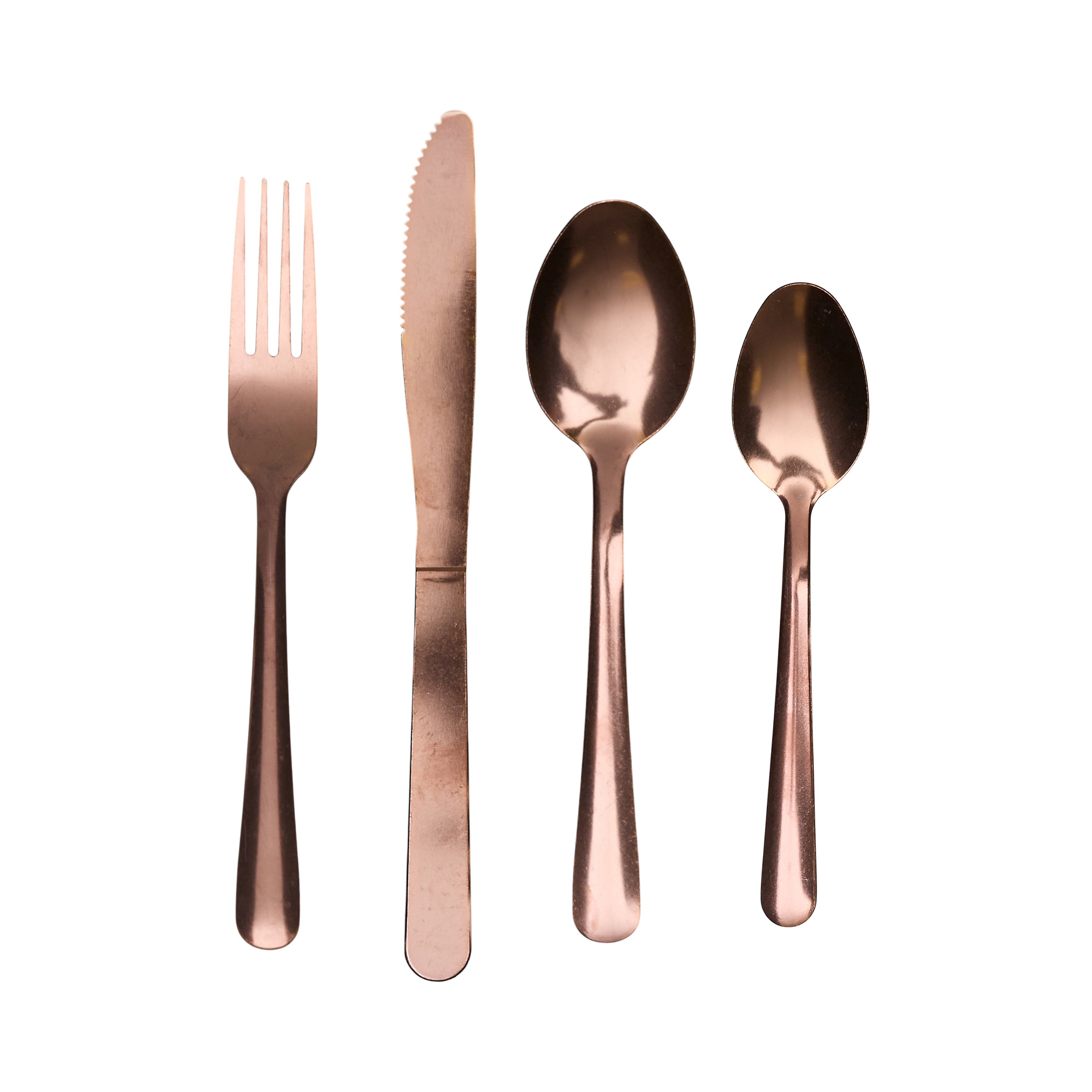 MENAGERE 16PCS CUIVRE HARMONY