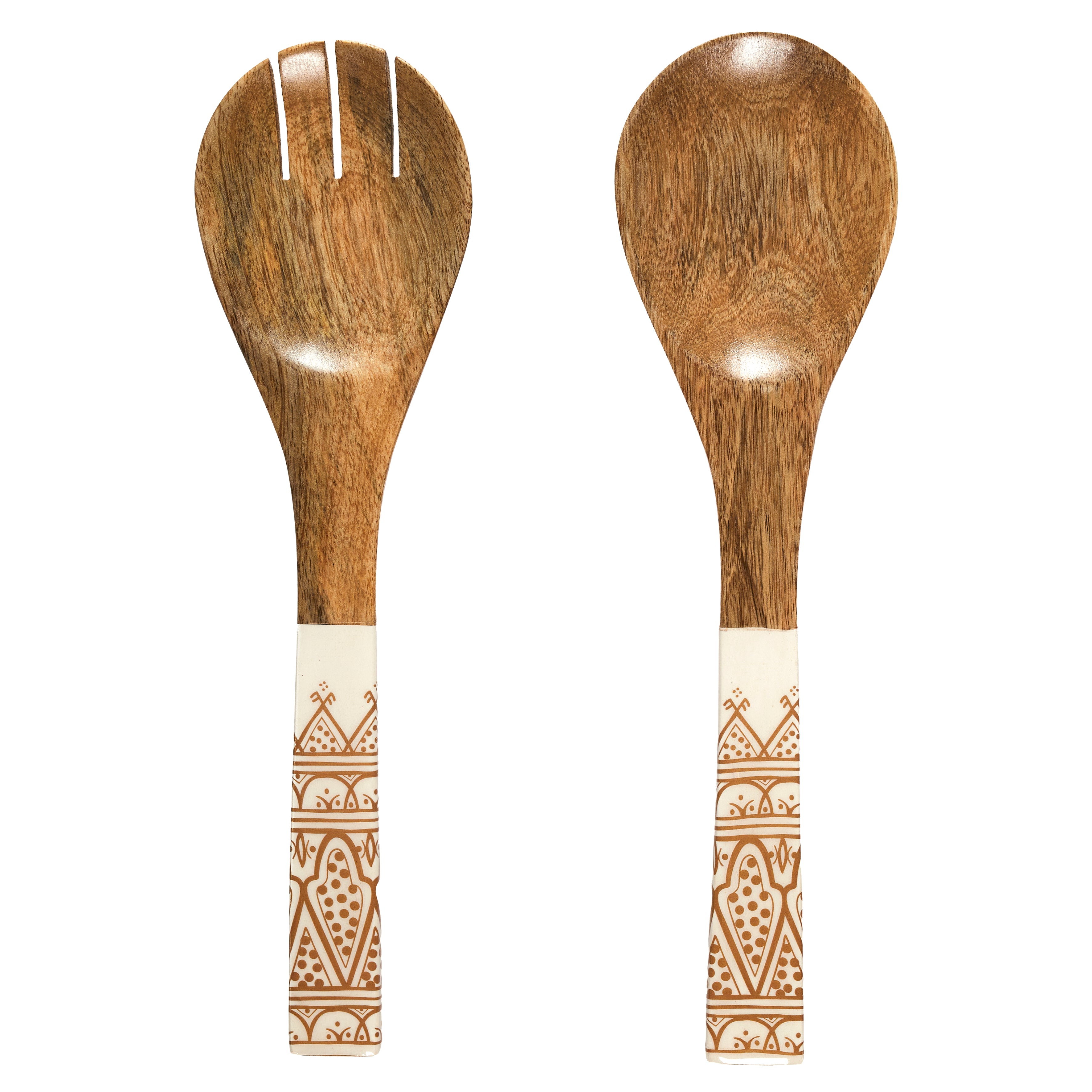 COUVERTS A SALADE MANGUIER DUNE TERRACOTTA