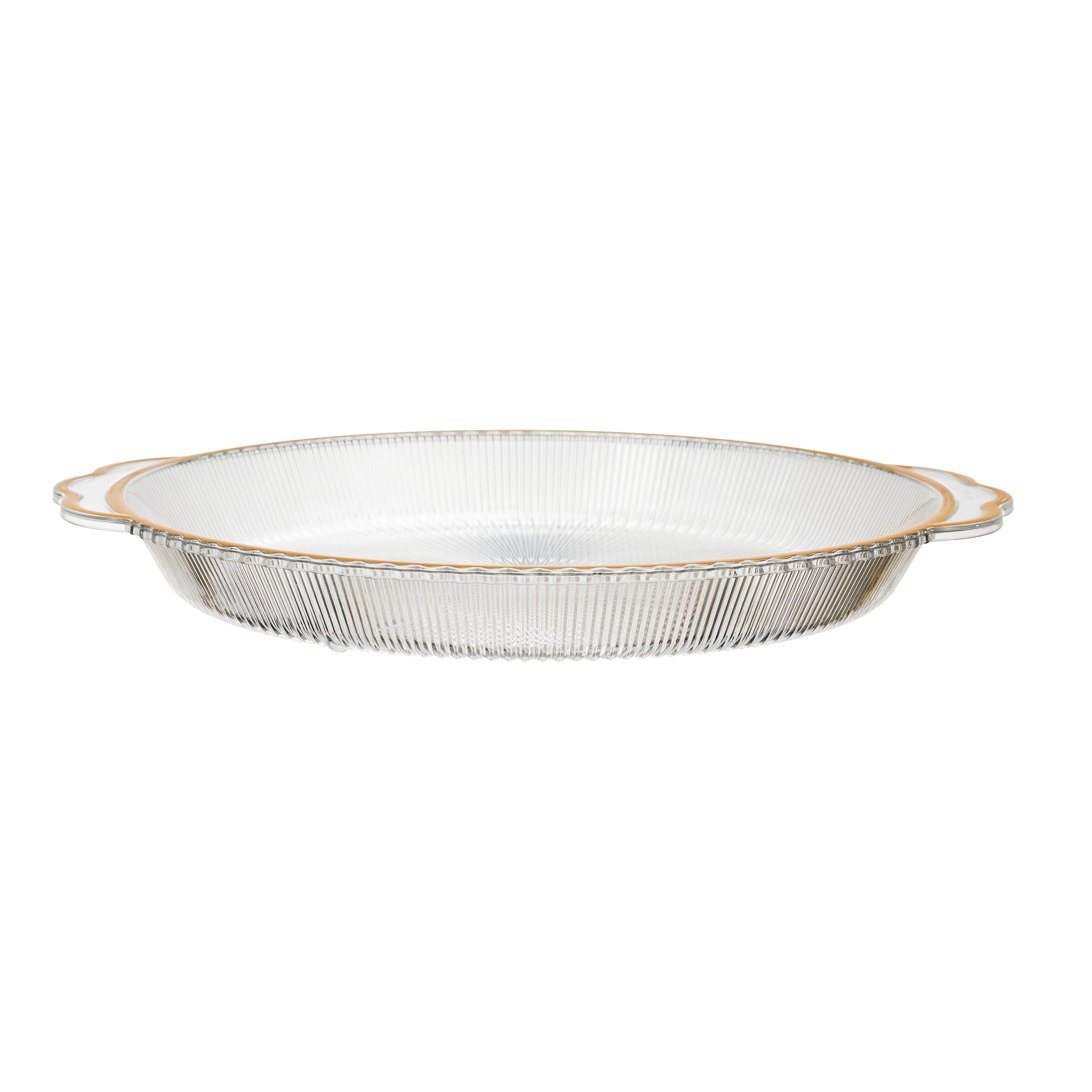 PLATEAU ROND PLASTIQUE D38.5CM SABAH