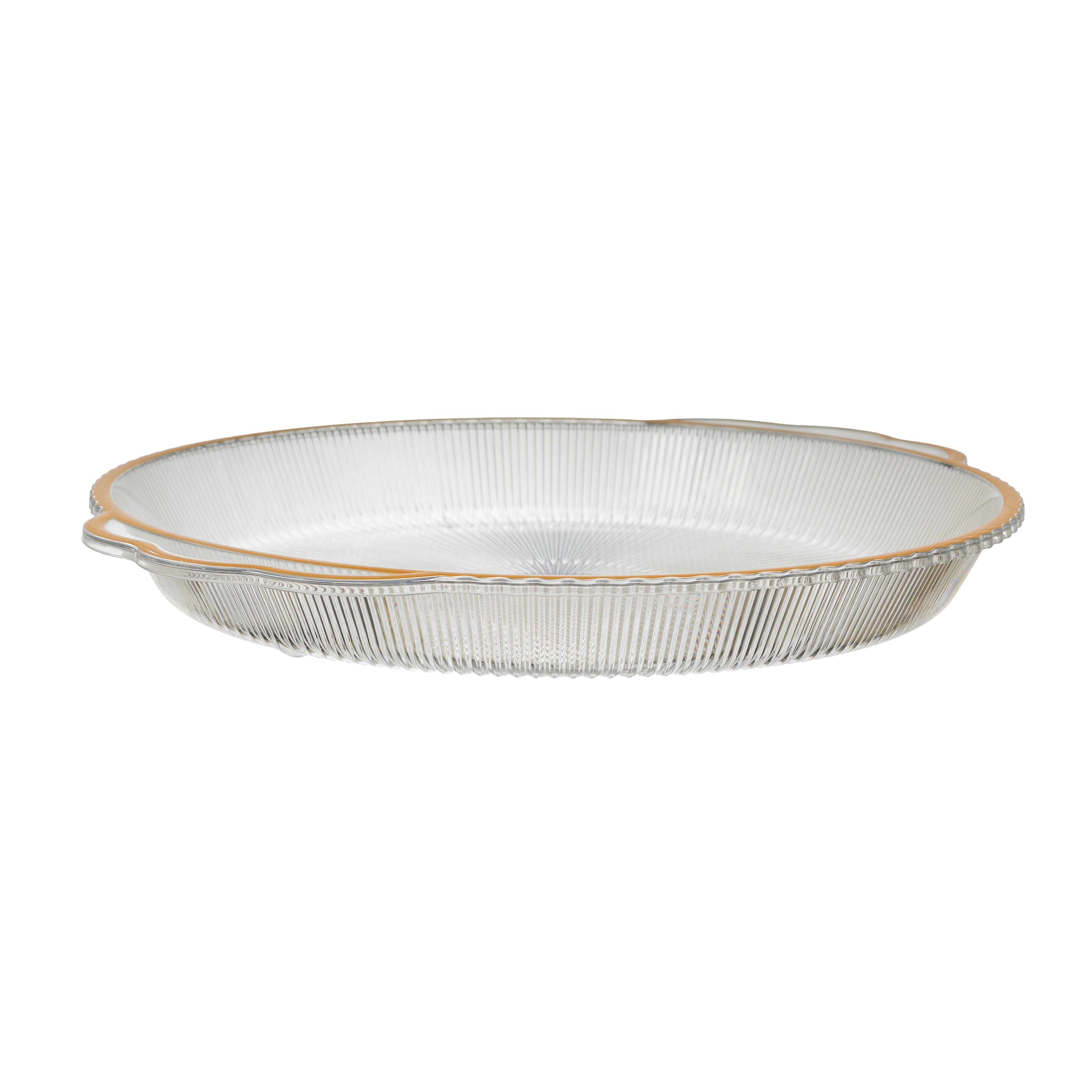 PLATEAU ROND PLASTIQUE D38.5CM SABAH