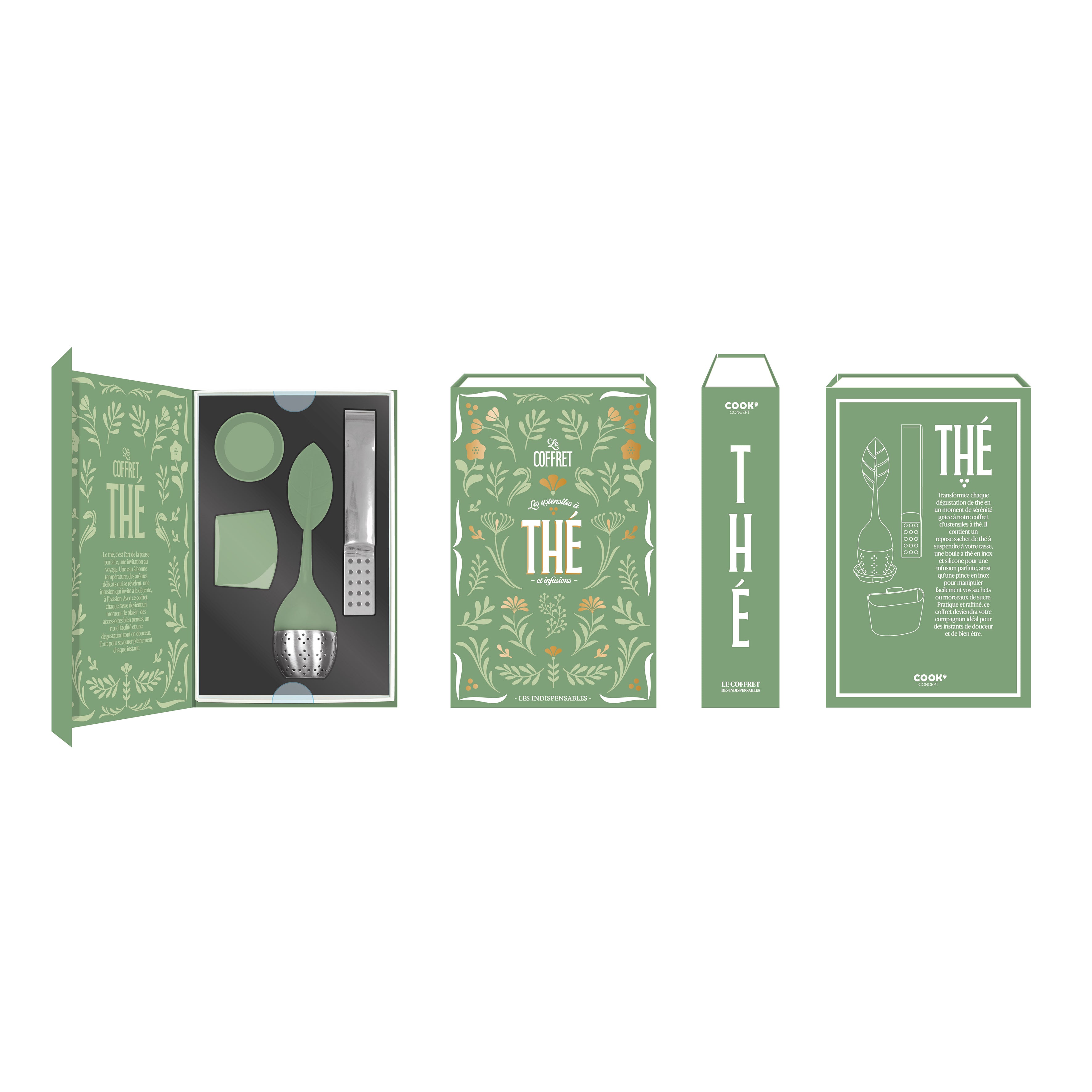 COFFRET LIVRE THE