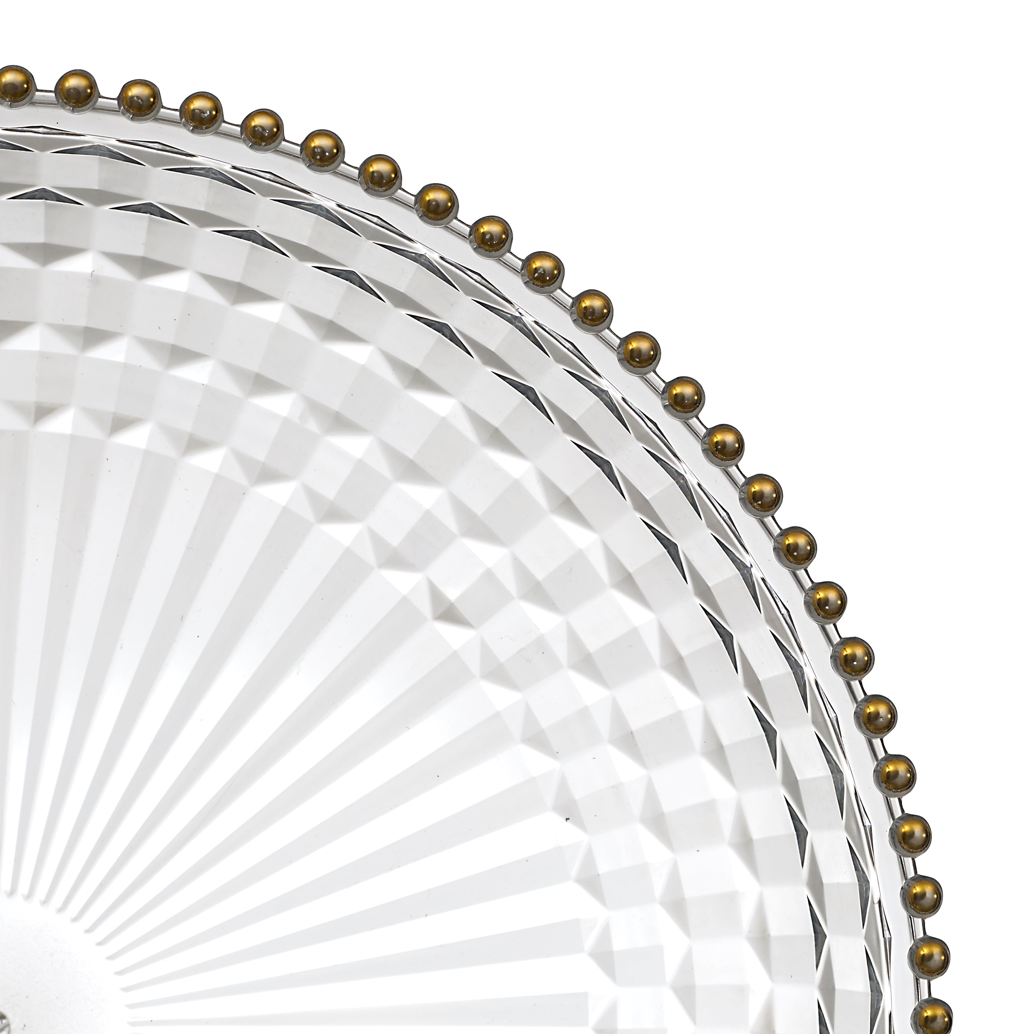 PLATEAU ROND EN PLASTIQUE D38.5CM SABAH