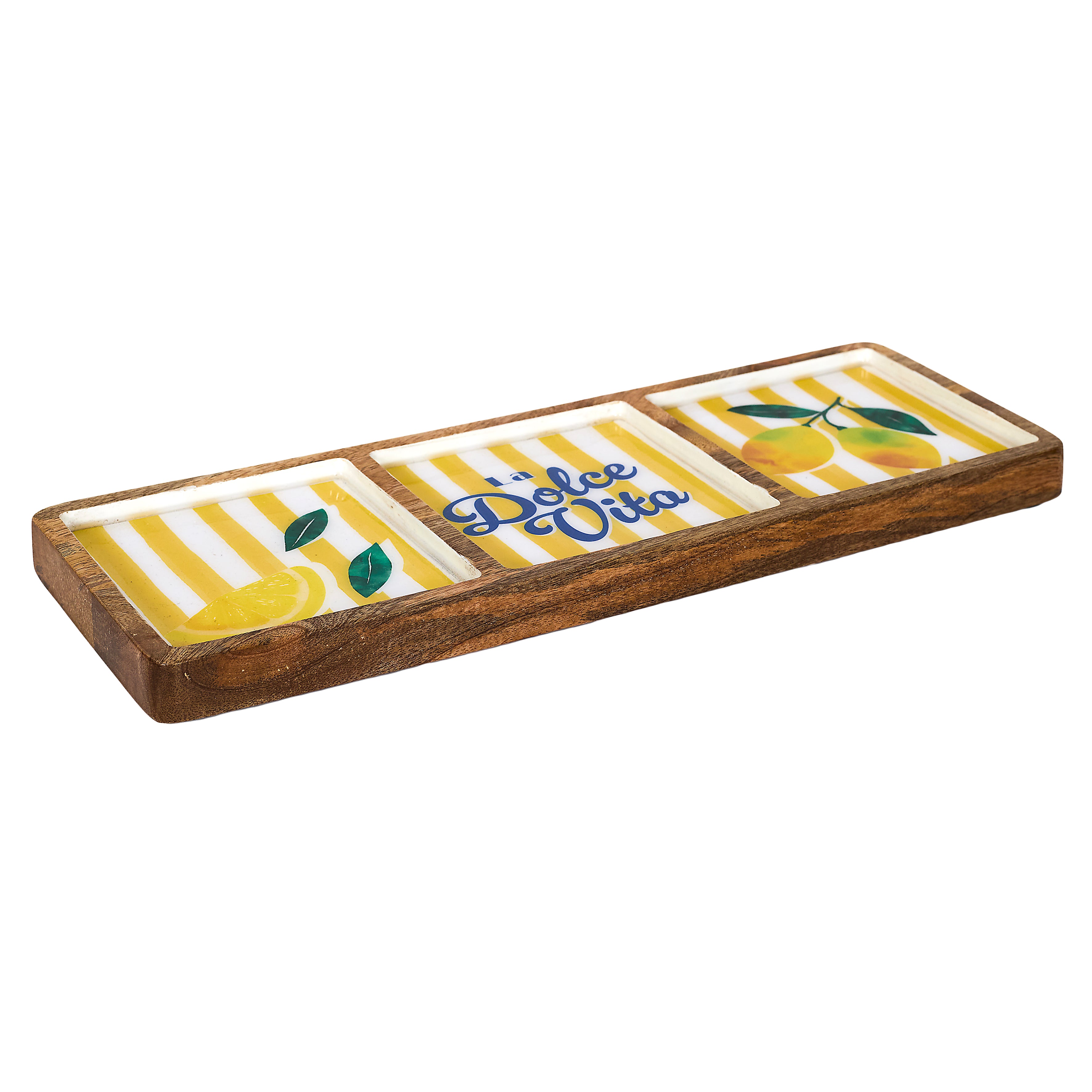 PLANCHE COMPARTIMENTS MANGUIER DOLCE VITA JAUNE