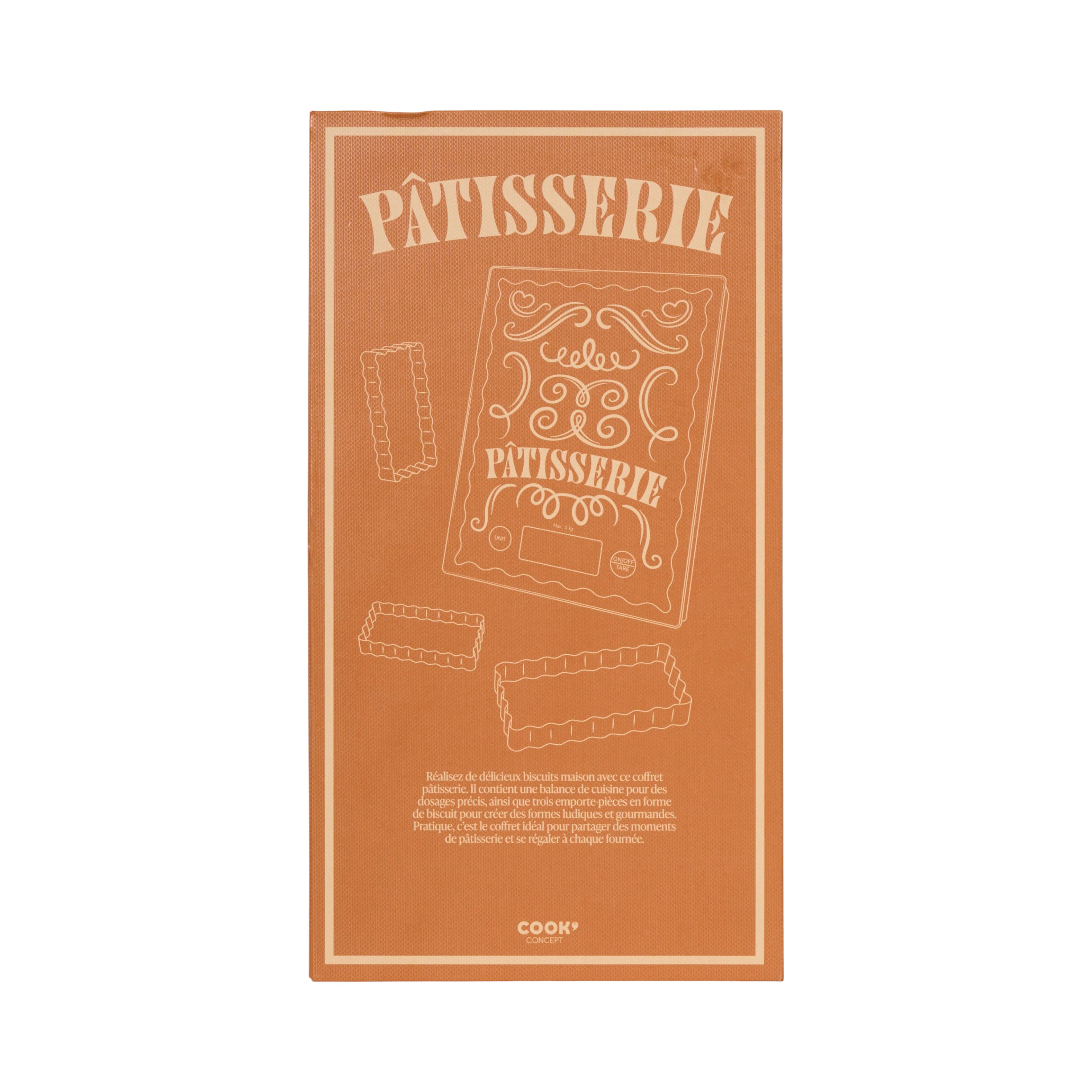 COFFRET LIVRE PATISSERIE 4PCS