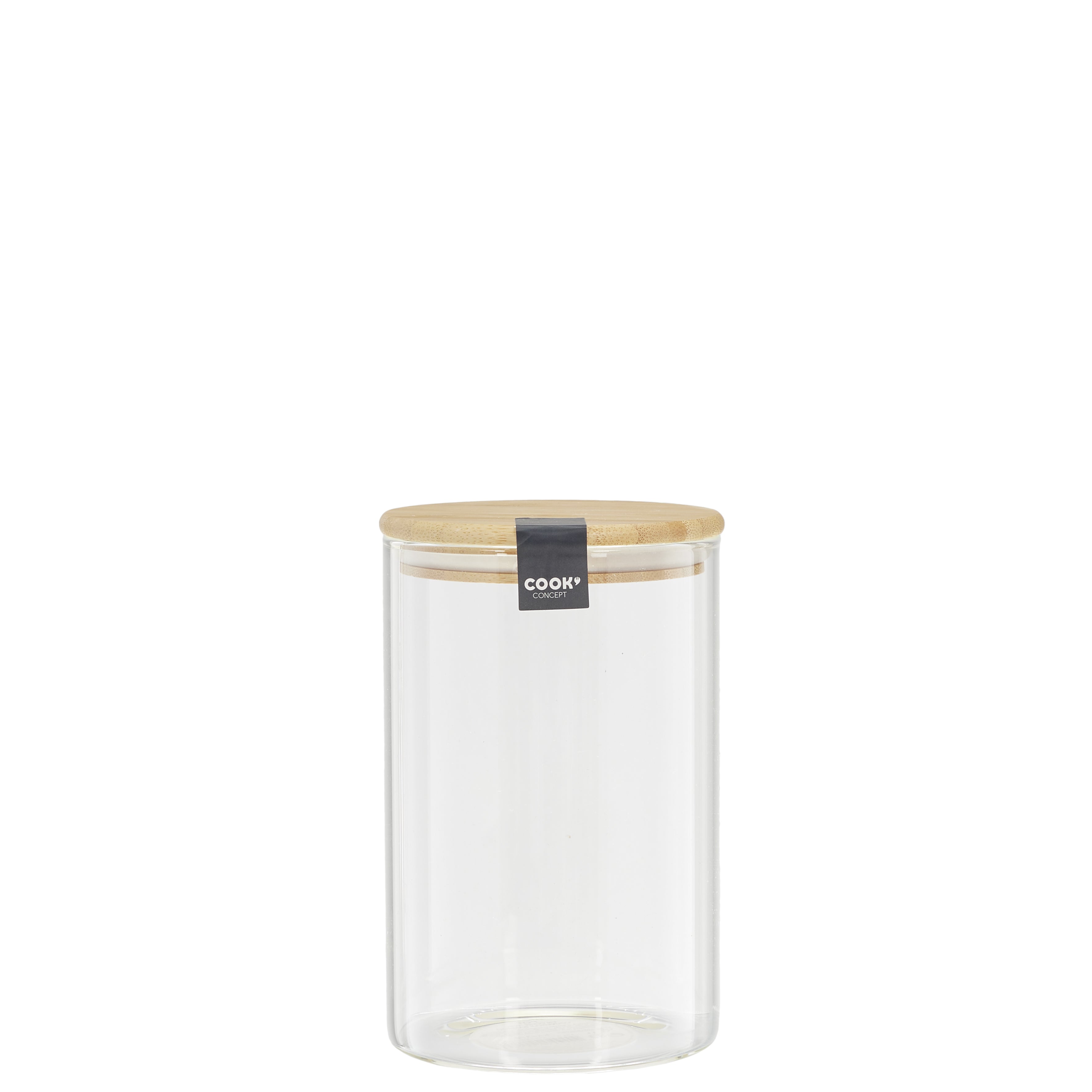 BOCAL EN VERRE ET BAMBOU 1L