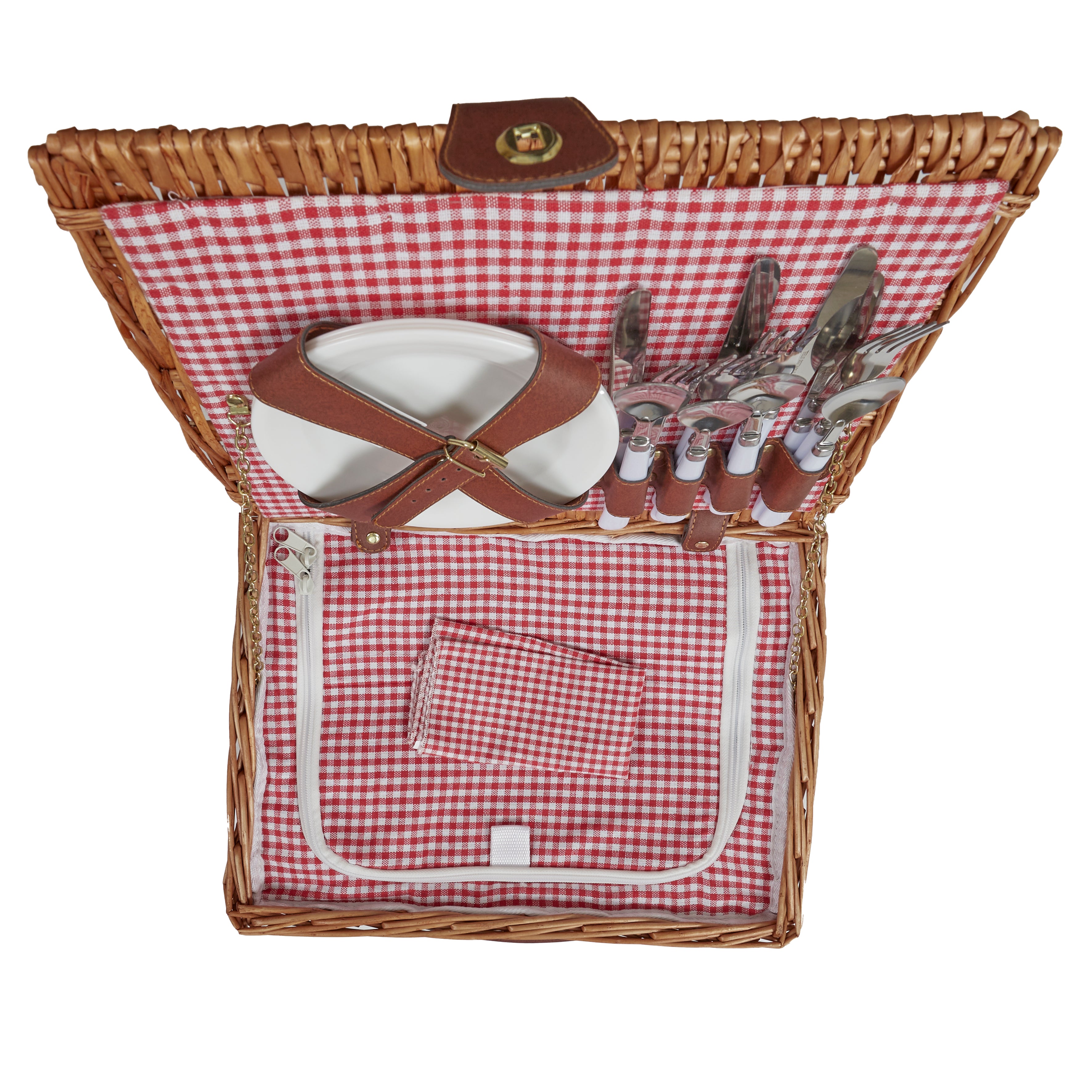 PANIER DE PIQUE NIQUE 4 PERSONNES 12L