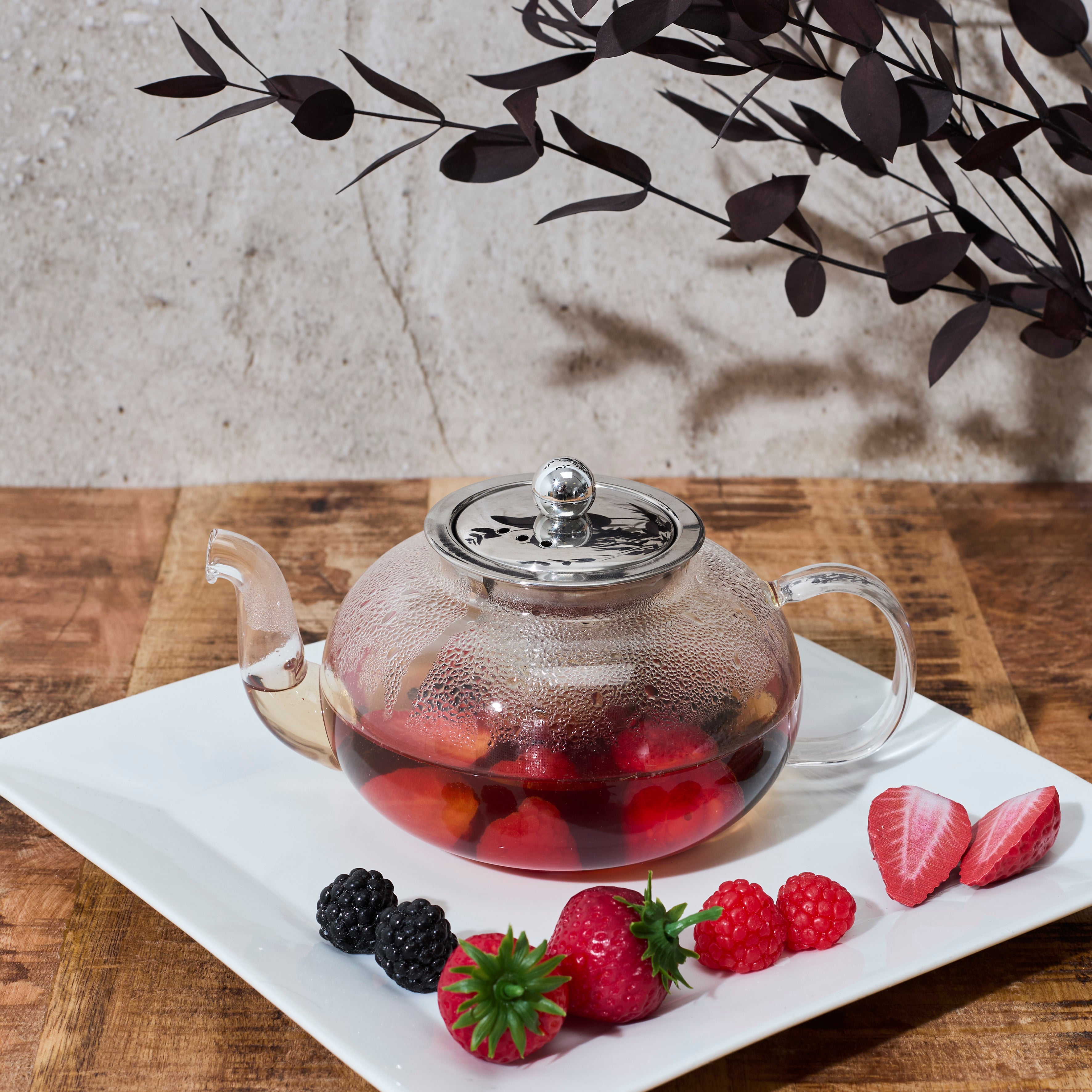 THEIERE VERRE INFUSEUR INOX 700ML
