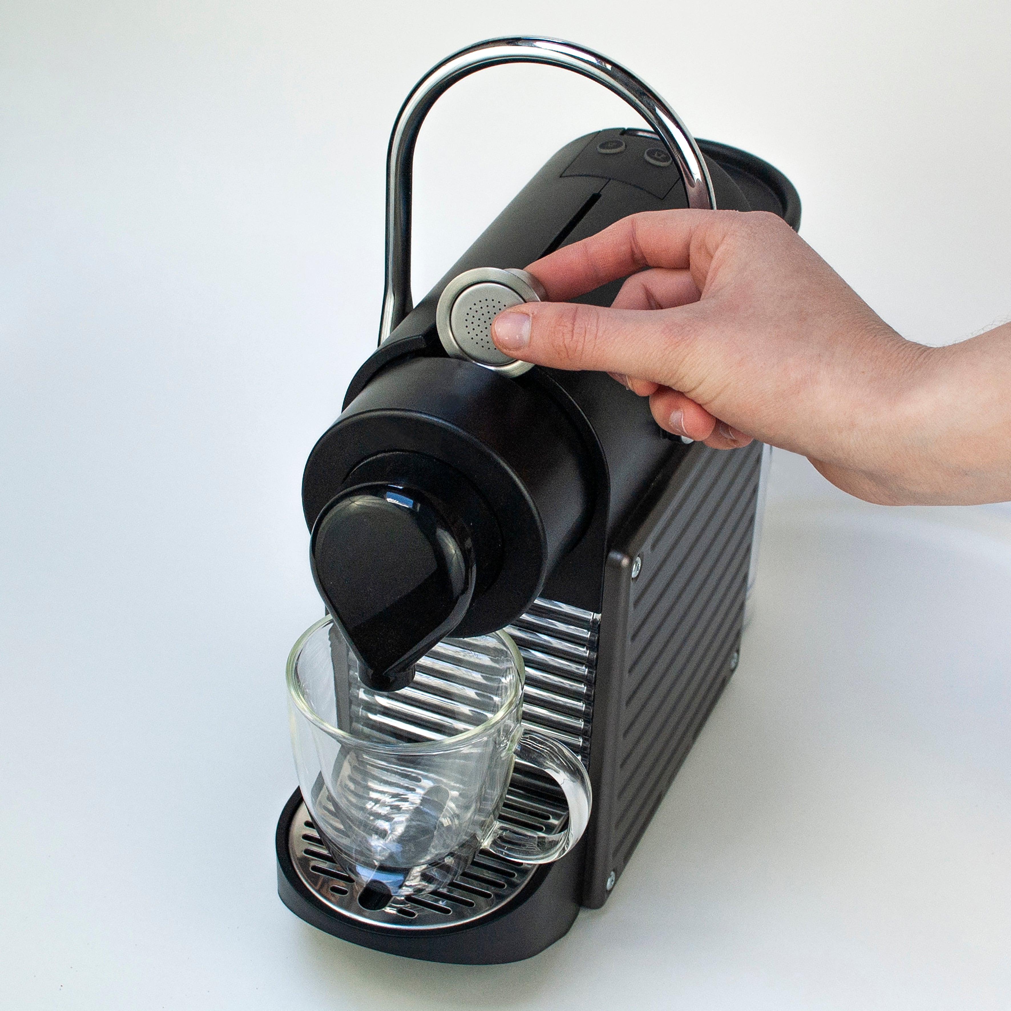 CAPSULE REUTILISABLE ACIER ADAPTE NESPRESSO