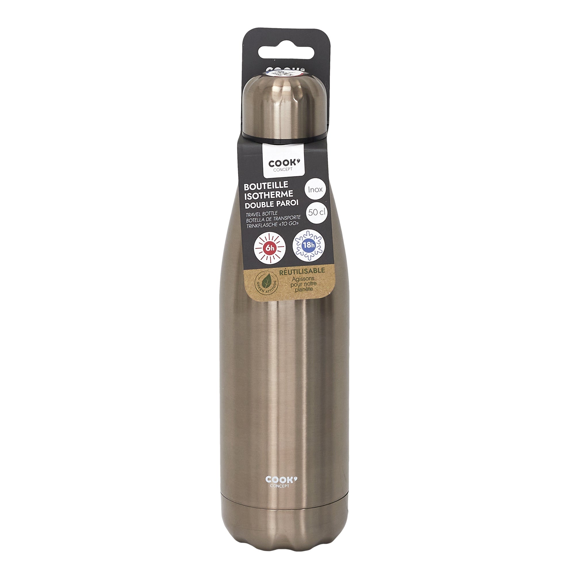 BOUTEILLE DE TRANSPORT ISOTHERME 50CL MORDORE