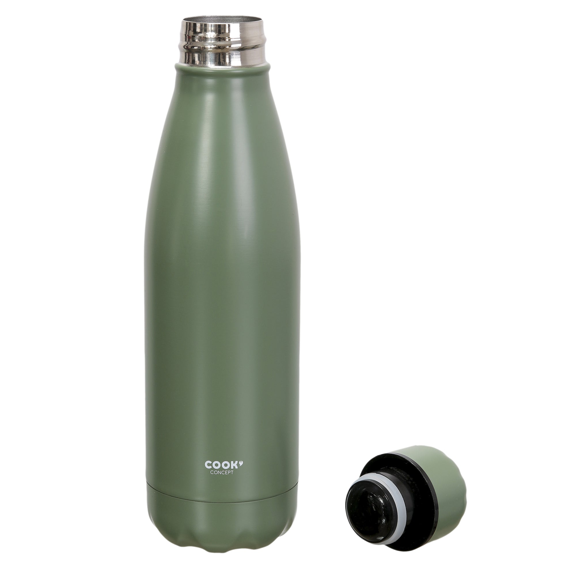 BOUTEILLE DE TRANSPORT ISOTHERME VERTE 50CL
