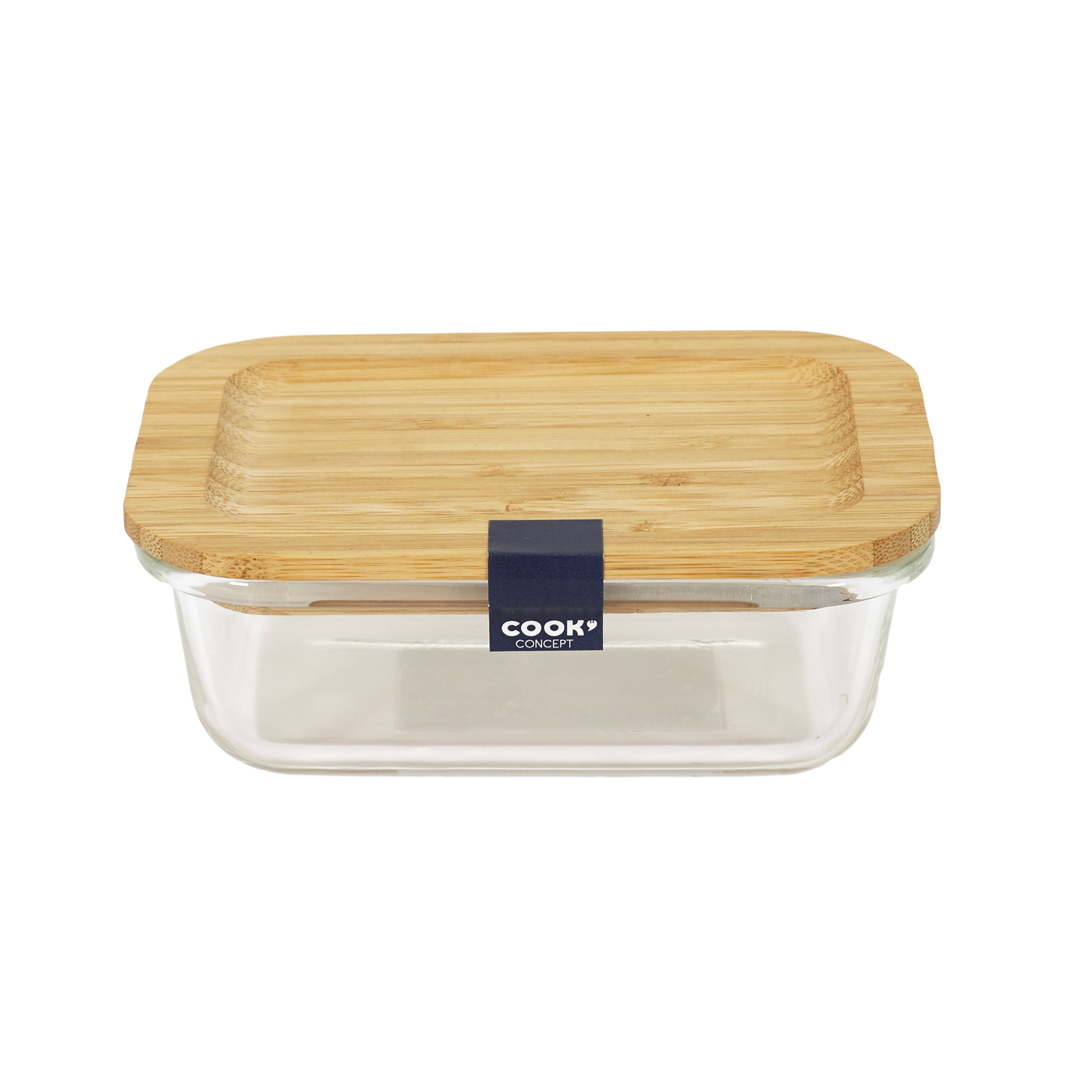 LUNCH BOX EN VERRE ET BAMBOO 32CL