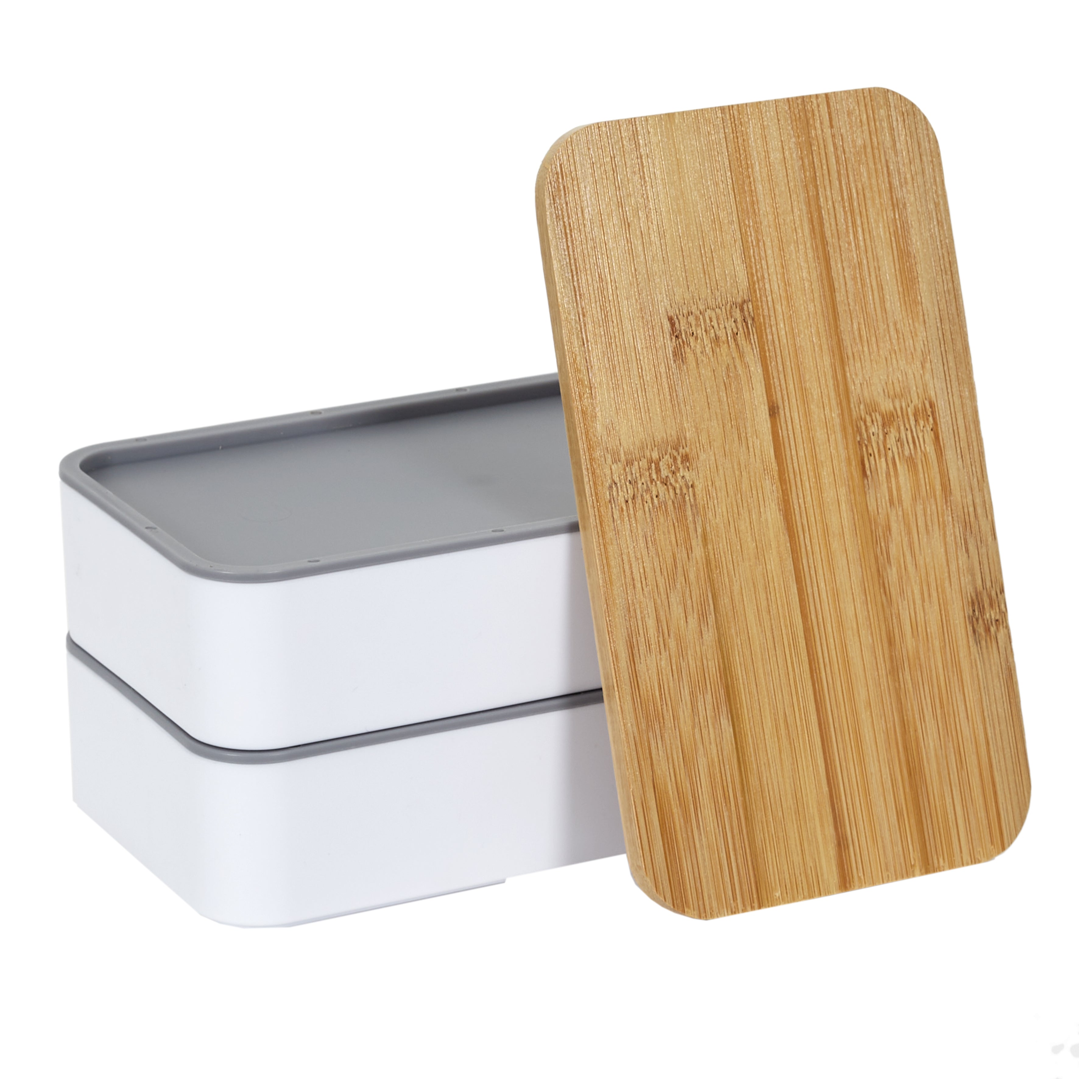 LUNCH BOX 2 NIVEAUX AVEC BANDE ELASTIQUE