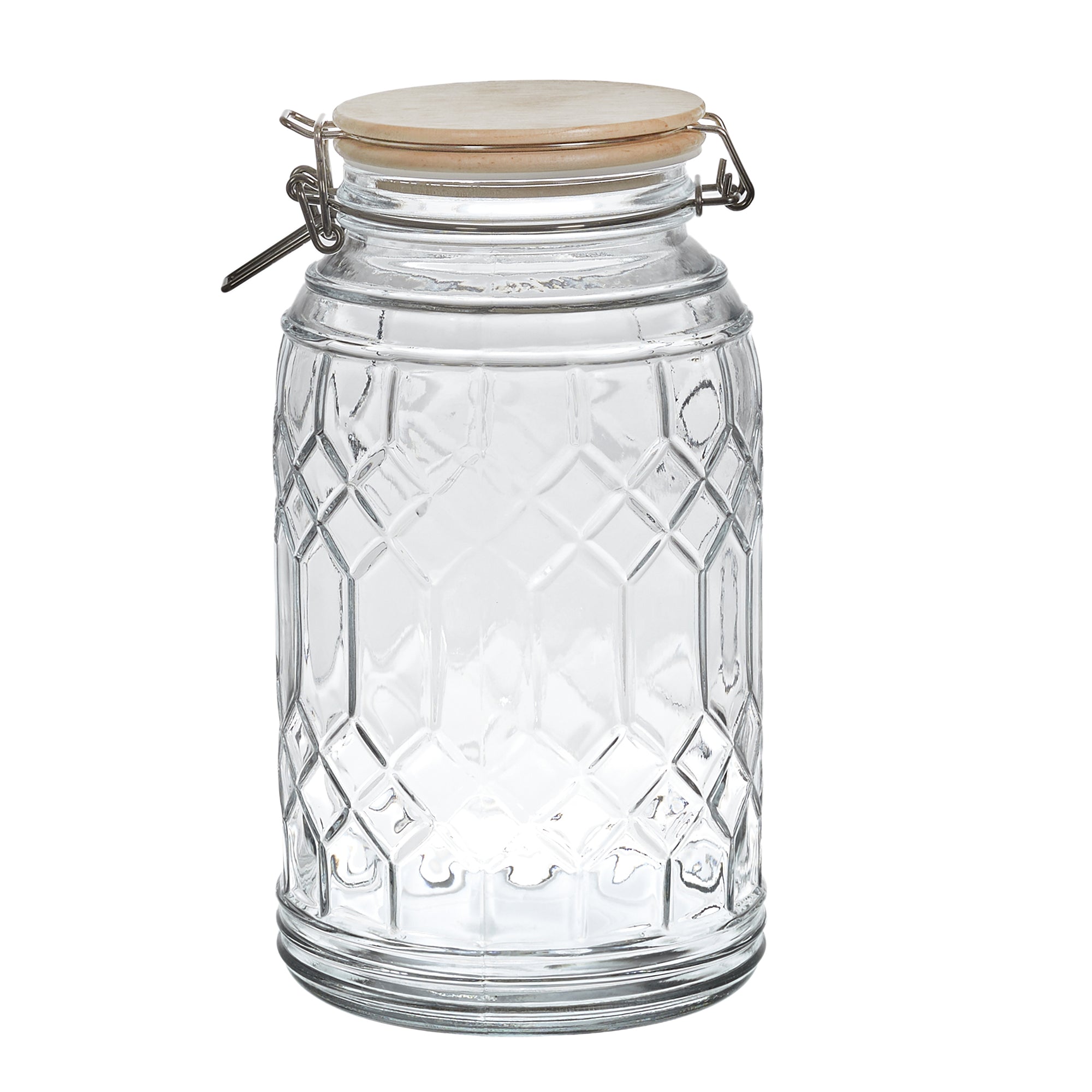 BOCAL DE CONSERVATION COUVERCLE EN BOIS 2.3L